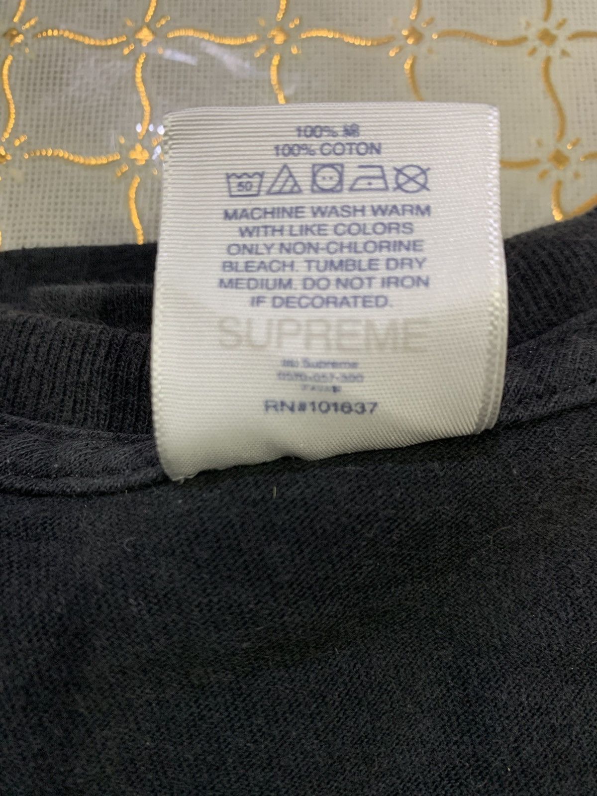 Supreme Supreme SS22 Top Shotta Tee- Black -L Size US L / EU 52-54 / 3 - 6 Thumbnail