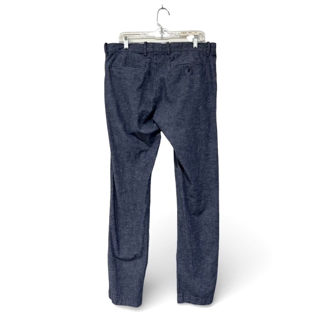 J.Crew J.Crew Pants Mens Straight Fit Blue Chinos Cotton Linen 35x32 Pants Mens Blue Chinos Casual 90s? No, remove. Size US 35 - 4 Thumbnail
