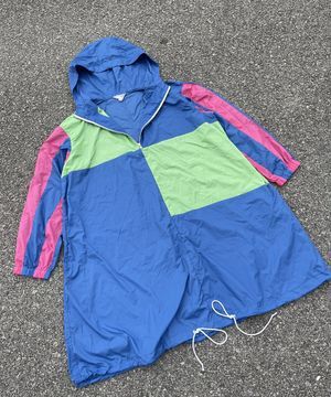 Comme des Garcons × Comme des Garcons SHIRT × Japanese Brand Comme des Garçons Extra Long Color Block Oversized Raincoat Size US S / EU 44-46 / 1 - 7 Thumbnail