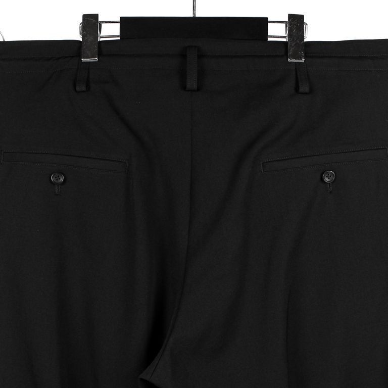 Yohji Yamamoto Yohji Yamamoto Pour Homme - WOOL GABARDINE COIN POCKET PANTS Size US 30 / EU 46 - 6 Thumbnail
