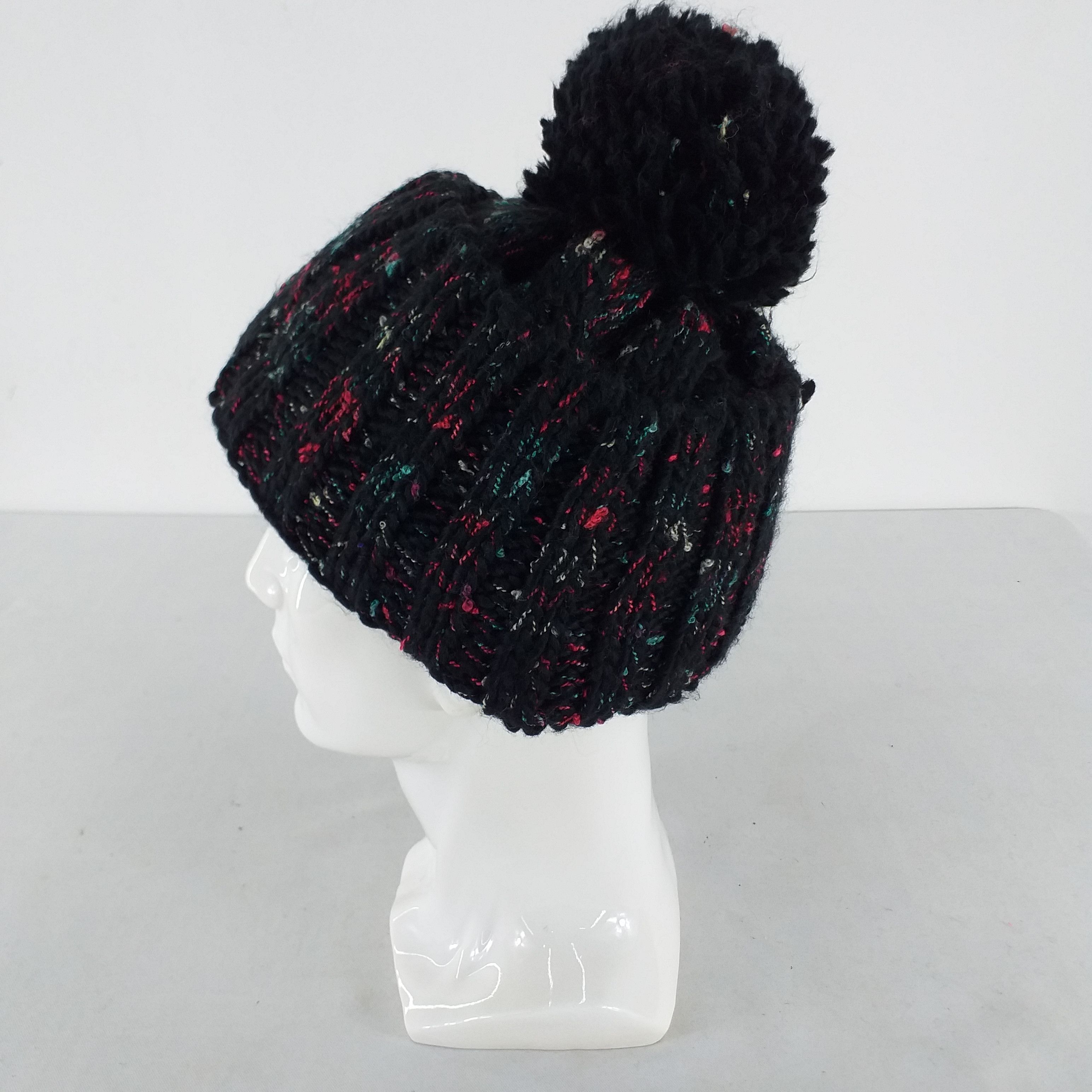 Vintage Plain Snow Cap Hat Beanie -BN428 Size ONE SIZE - 2 Thumbnail