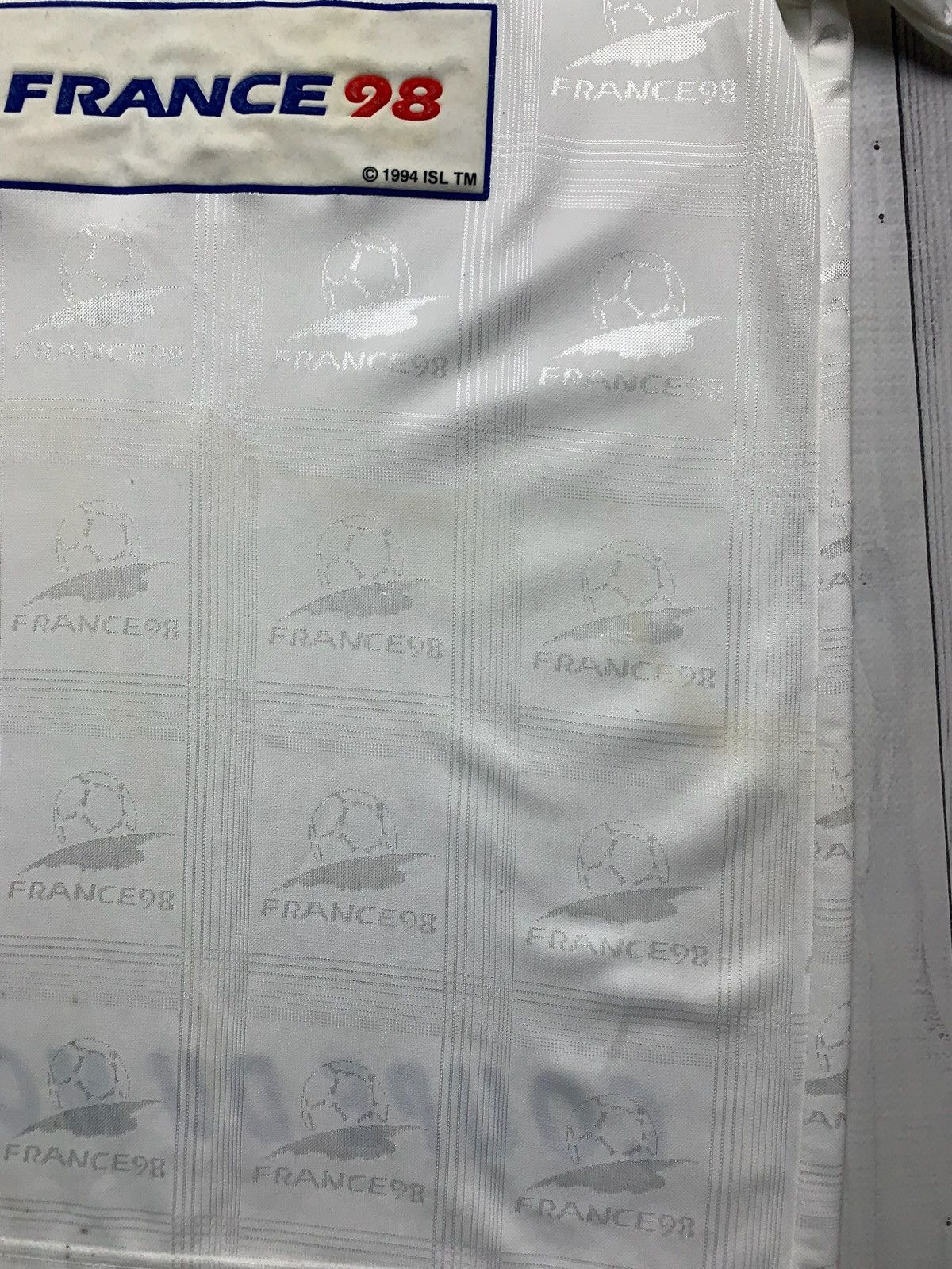 Vintage Vintage France 1998 World Cup tee monogram rare size M Size US M / EU 48-50 / 2 - 4 Thumbnail