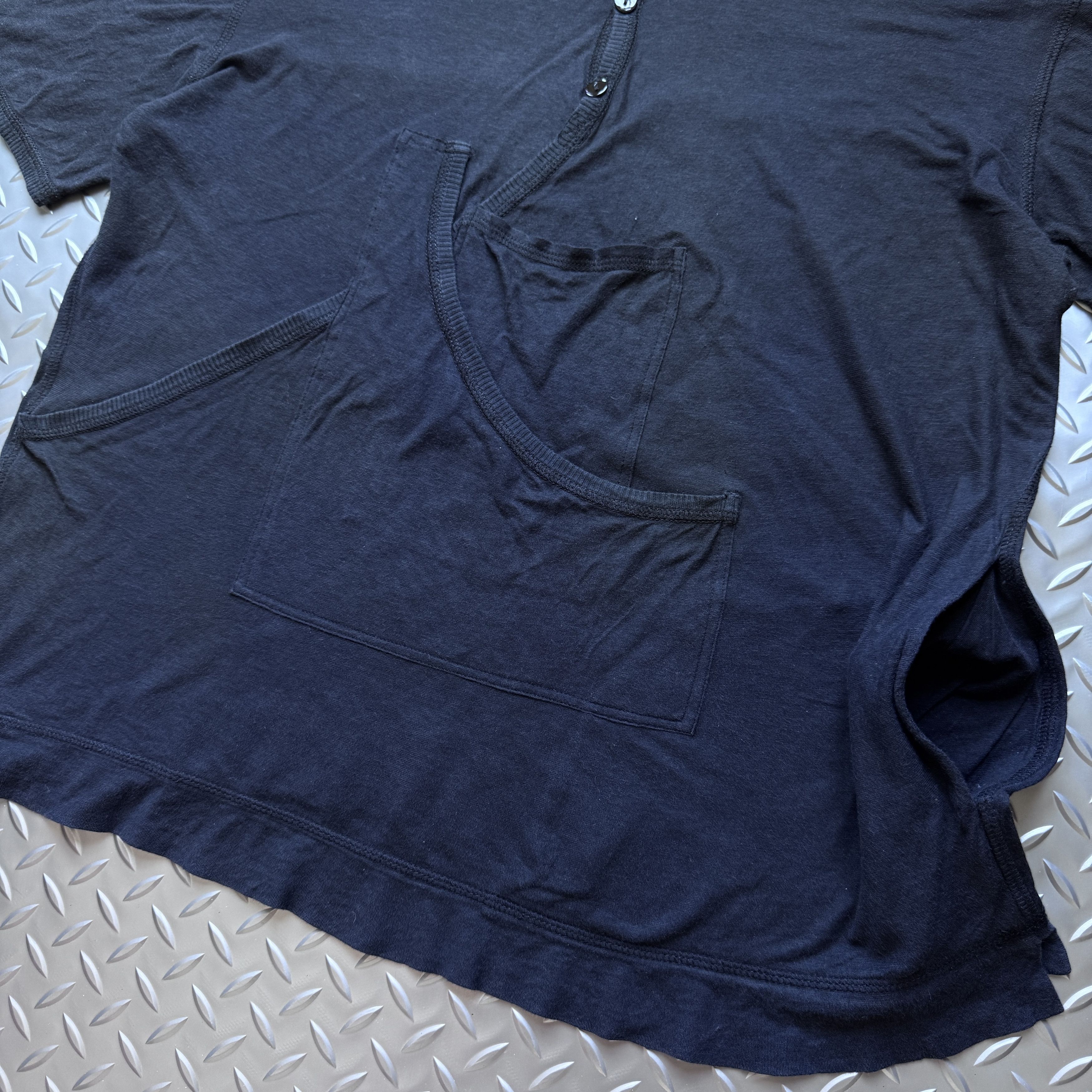 Jean Paul Gaultier Jean Paul Gaultier “Gaultier²” Asymmetrical Pocket Tee Size US L / EU 52-54 / 3 - 3 Thumbnail
