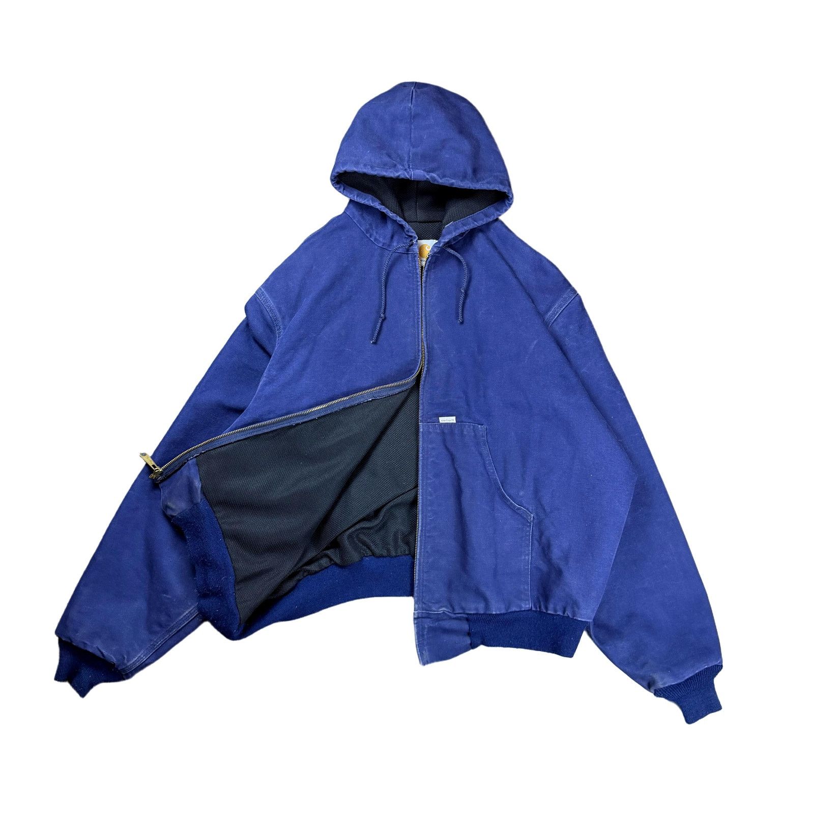 Carhartt Vintage Carhartt Active Jacket 1998 JR102 Navy XXL Size US XXL / EU 58 / 5 - 3 Thumbnail