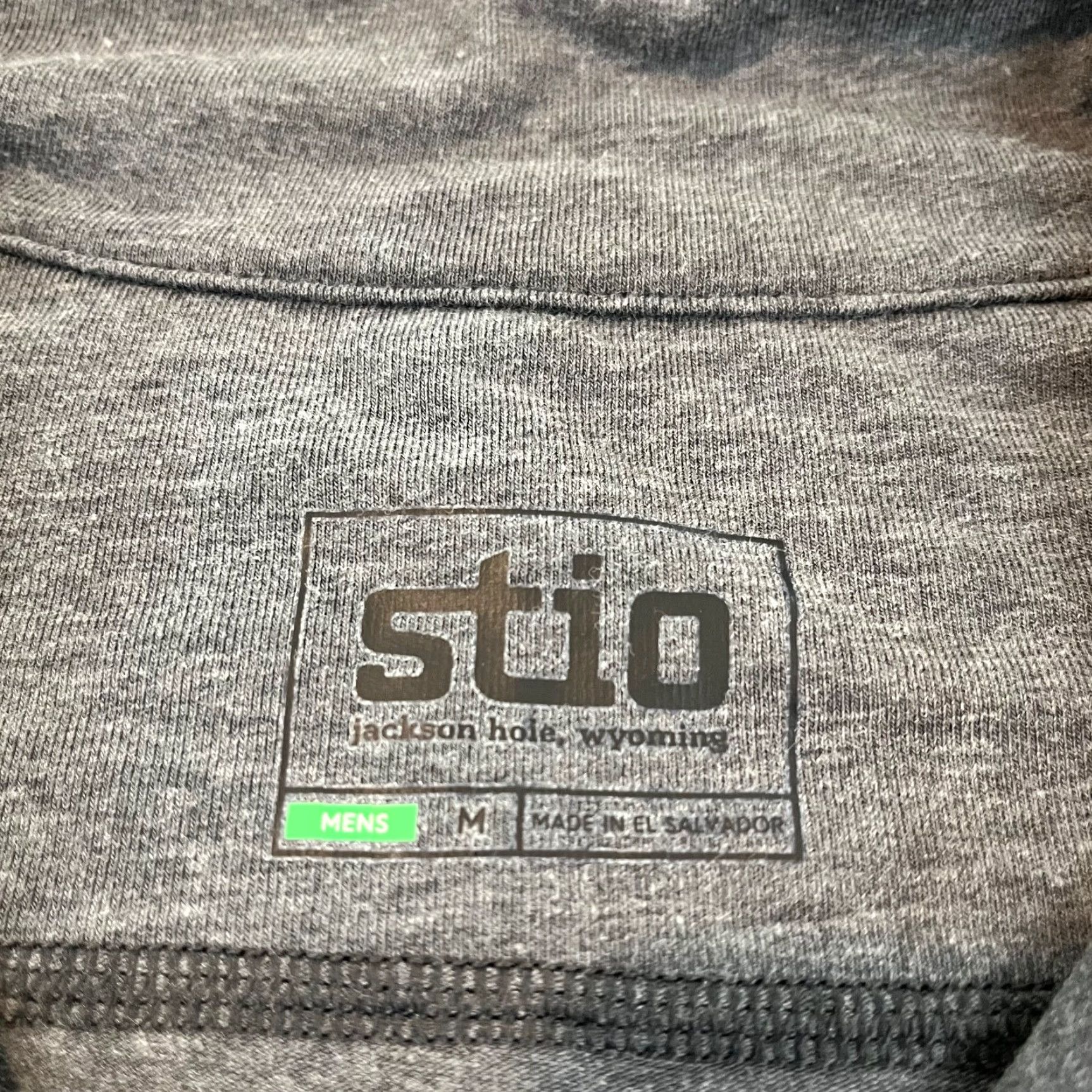 Vintage STIO Pullover Mens Medium Gray 1/2 Zip Jacket Hiking Outdoor Stretch L/S Size US M / EU 48-50 / 2 - 4 Thumbnail