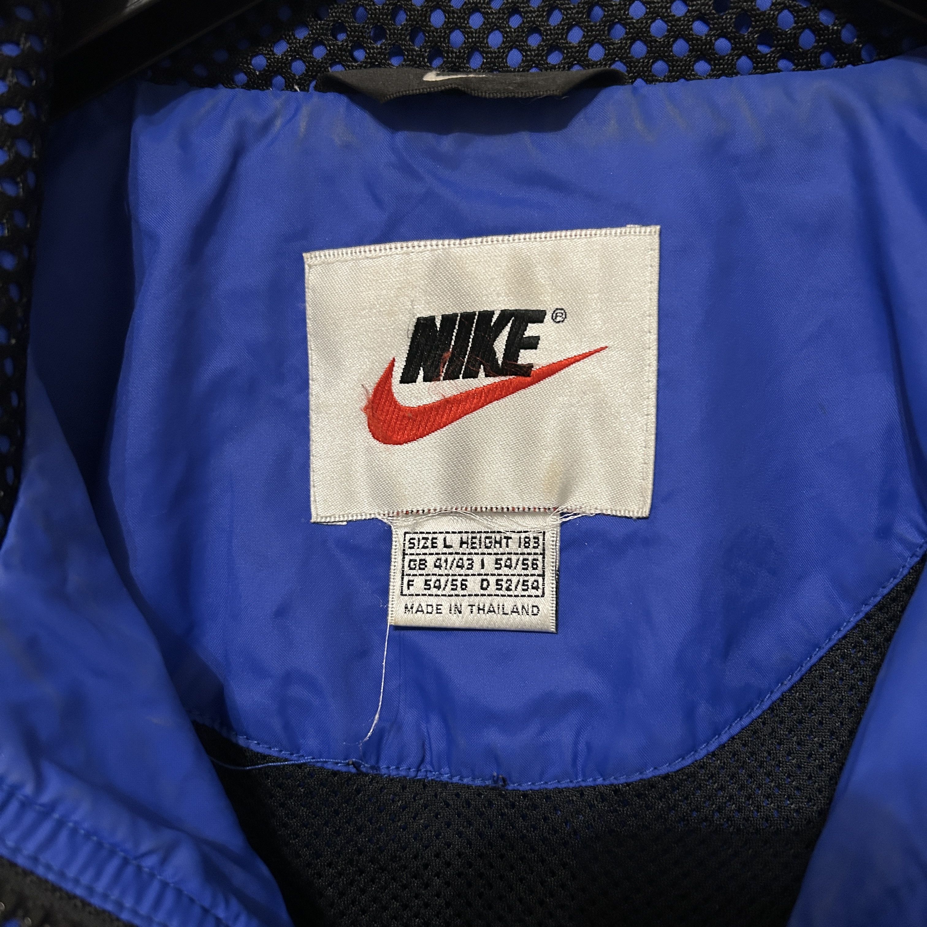 Nike Nike Vintage tracksuit jacket big logo oversize fit 90s Size US L / EU 52-54 / 3 - 5 Thumbnail