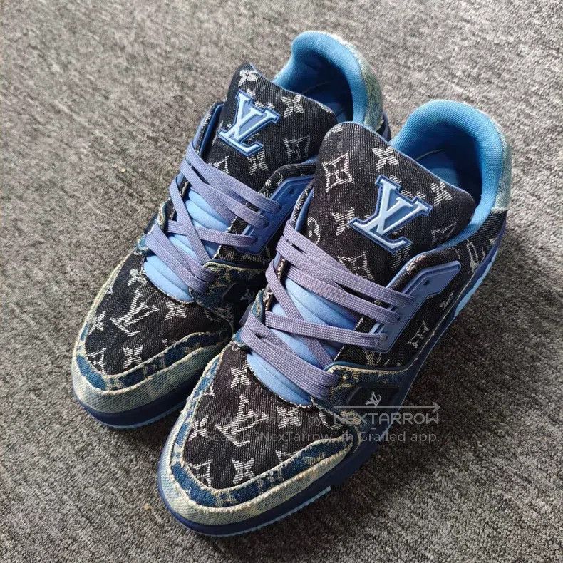 Louis Vuitton Louis Vuitton Dark Blue Sabotage Cowboy shoes Size US 9 / EU 42 - 1 Thumbnail