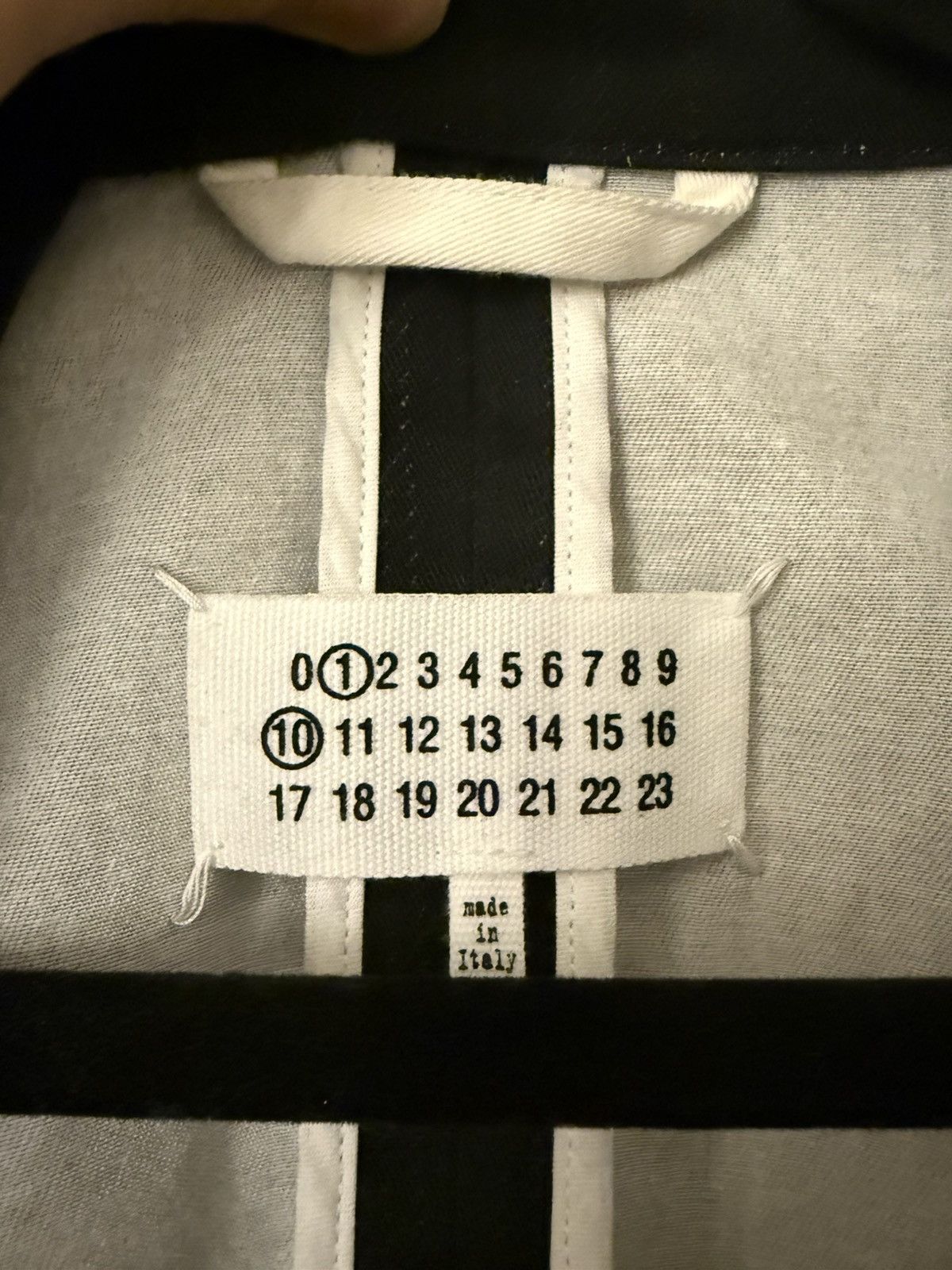Maison Margiela Maison Margiela main line Trompe L’œil Pinstripe Jacket NEW Size US M / EU 48-50 / 2 - 3 Thumbnail