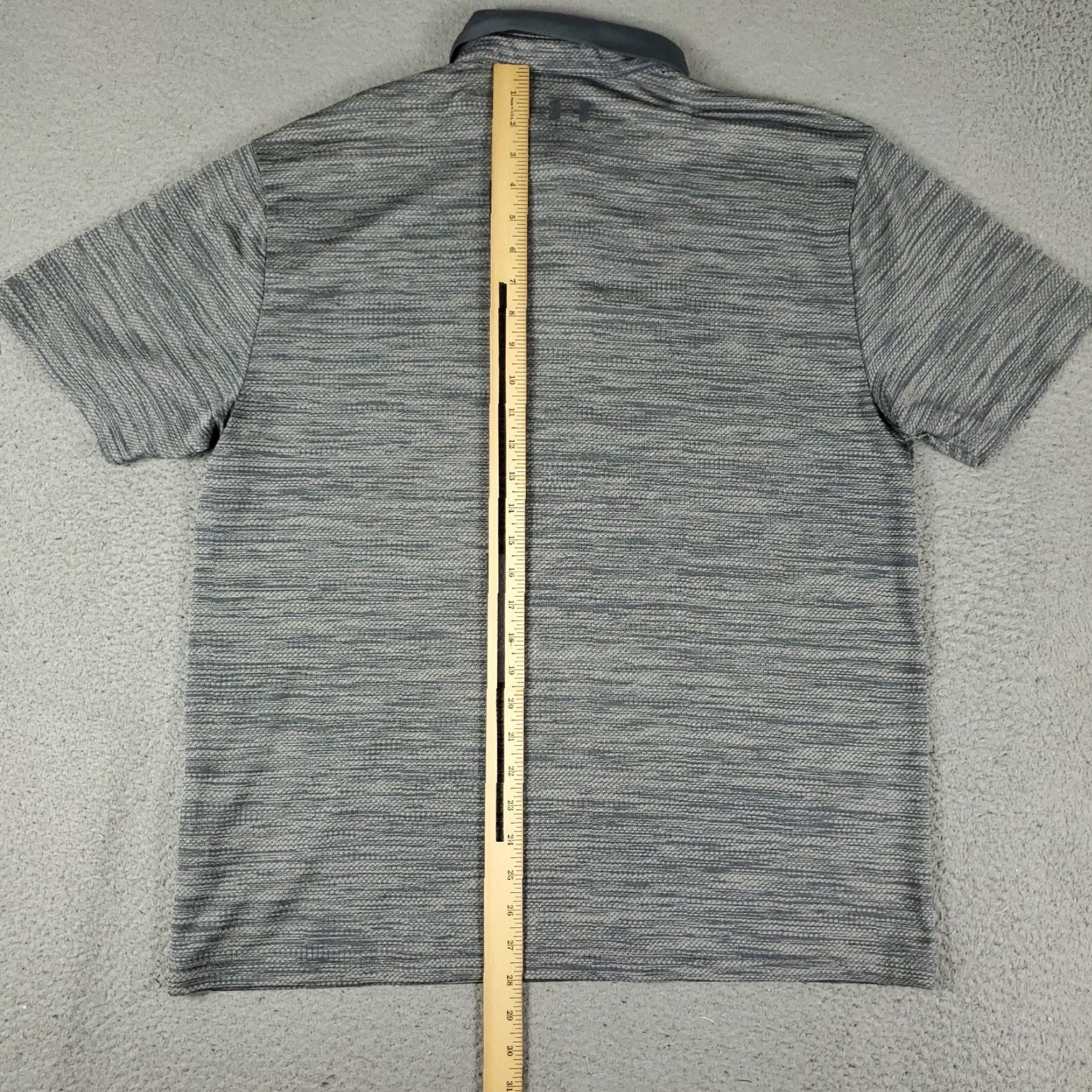 Under Armour Under Armour Polo Shirt Mens Large Gray Golf Casual Short Sleeve Polo Size US L / EU 52-54 / 3 - 3 Thumbnail