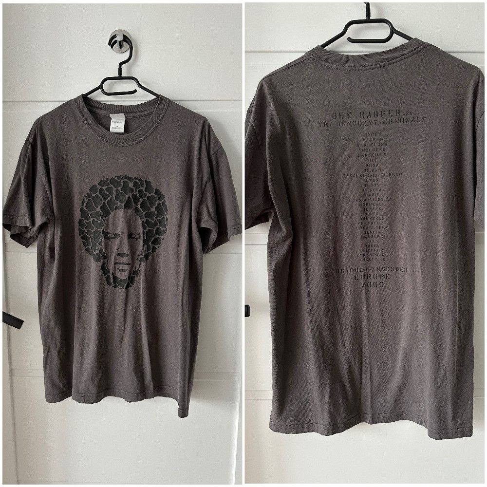Band Tees 2006 Ben Harper and the Innocent Criminals heavy Tour tee Size US M / EU 48-50 / 2 - 1 Thumbnail