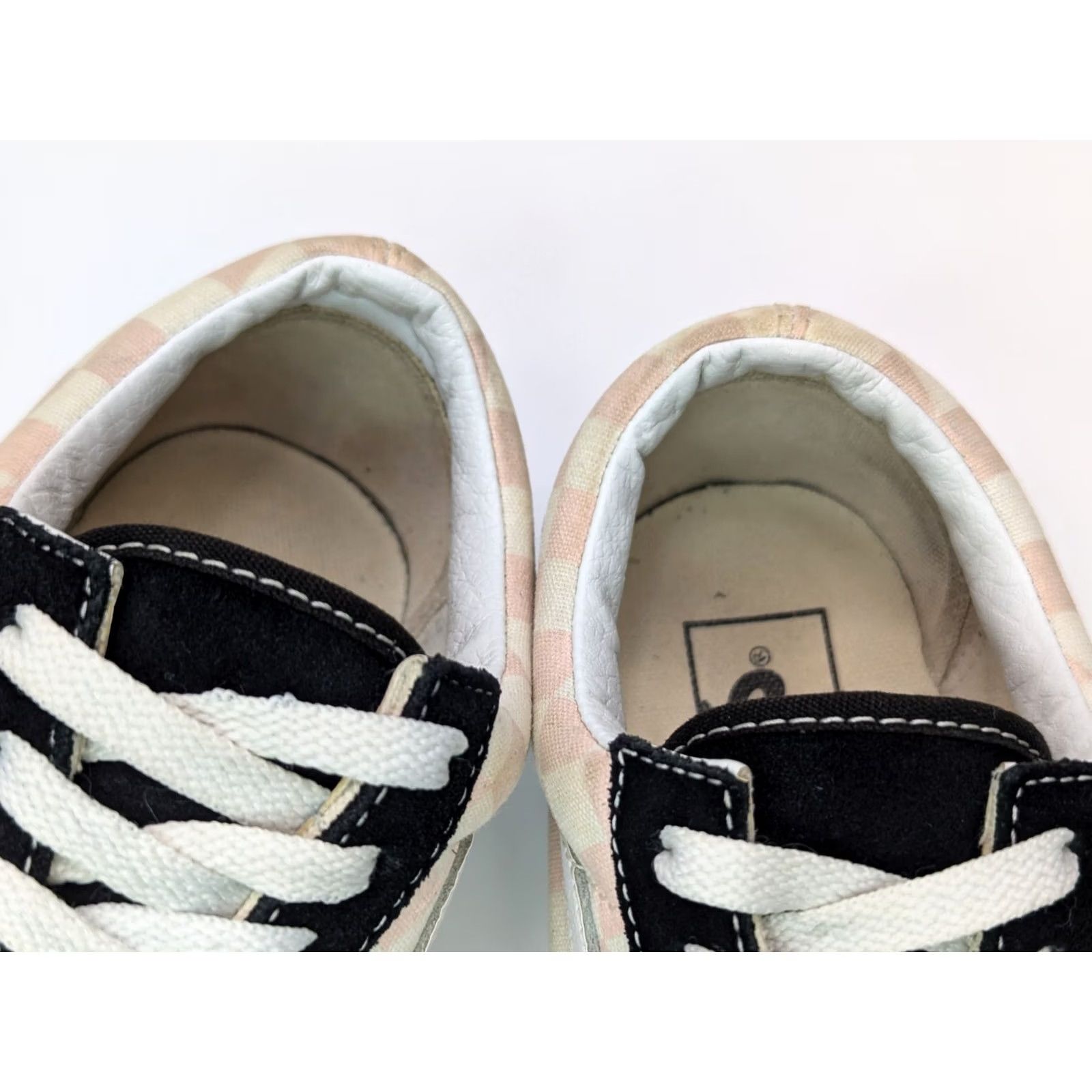 Vans VANS Checker Pink & Black Suede Low Top Sneaker Shoe Women 7 Lace Up Cap Toe, Vans Old Skool, Sneaker, 2021, Redefined Fit Size M / US 6-8 / IT 42-44 - 6 Thumbnail