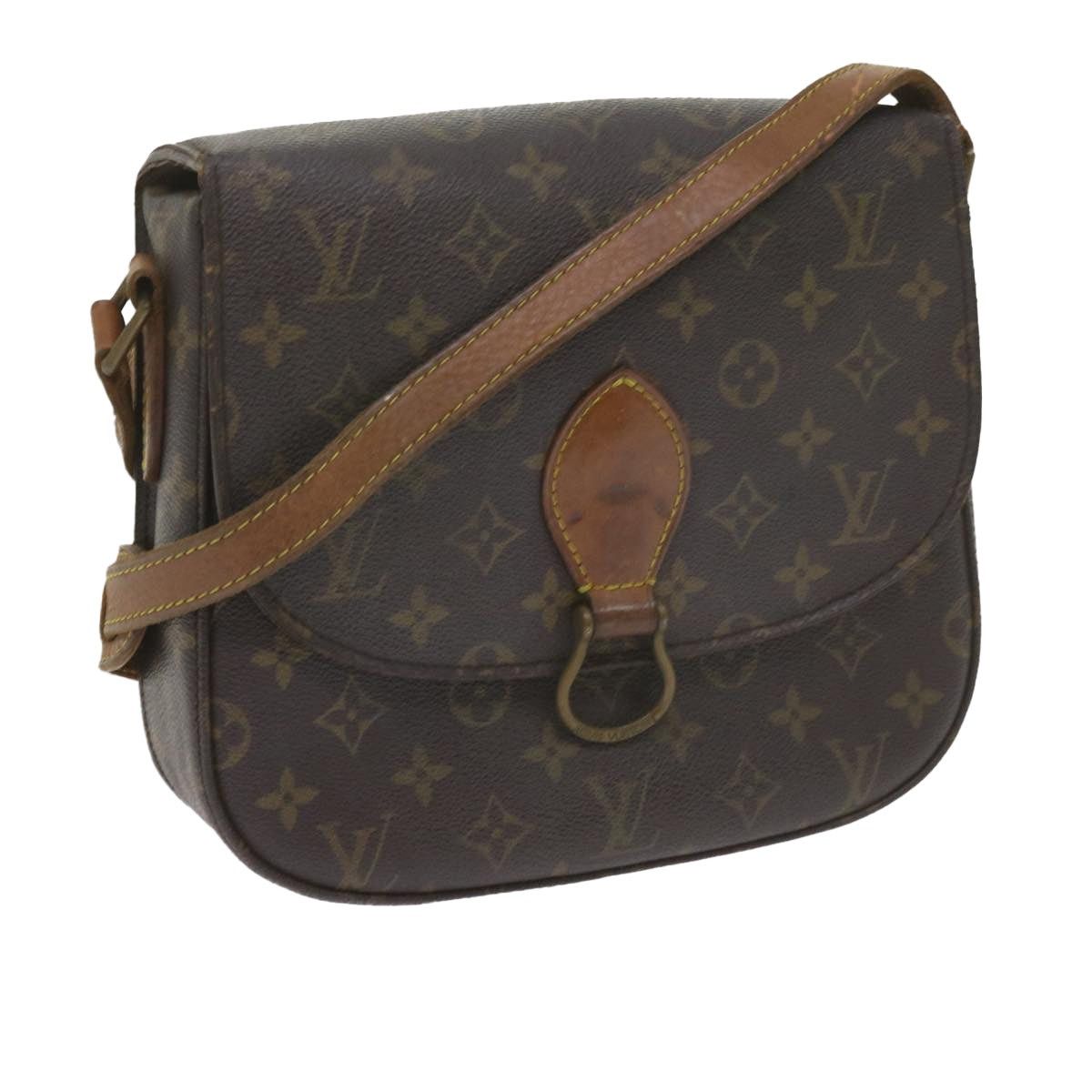 Louis Vuitton LOUIS VUITTON Monogram Saint Cloud GM Shoulder Bag M51242 Size ONE SIZE - 1 Thumbnail