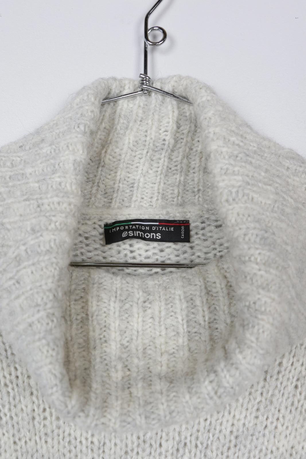 Simons 00's Simons Knitted Turtle Neck Size M / US 6-8 / IT 42-44 - 4 Thumbnail