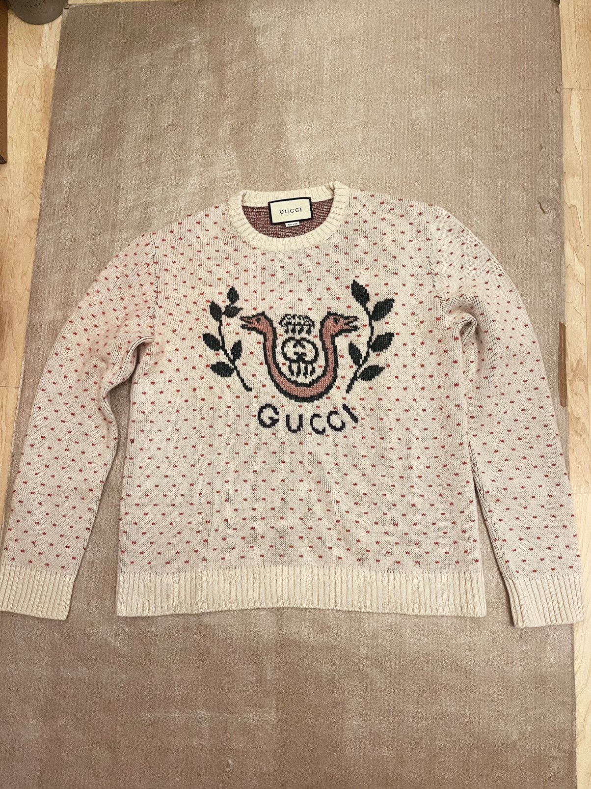 Gucci Gucci crew neck knitted sweater Size US M / EU 48-50 / 2 - 1 Thumbnail