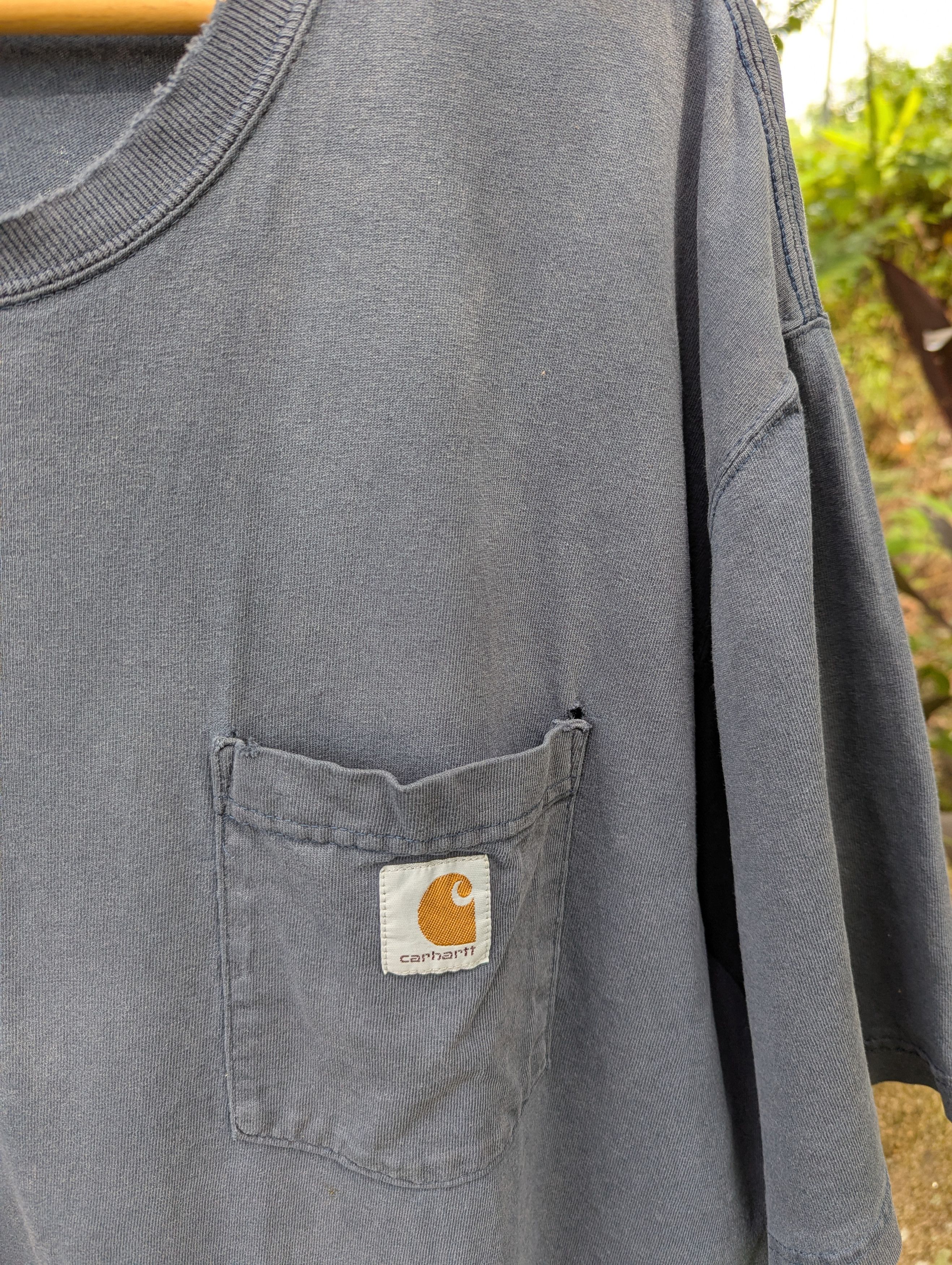Carhartt Thrashed Carhartt Sunfaded Tshirt Size US XL / EU 56 / 4 - 3 Thumbnail