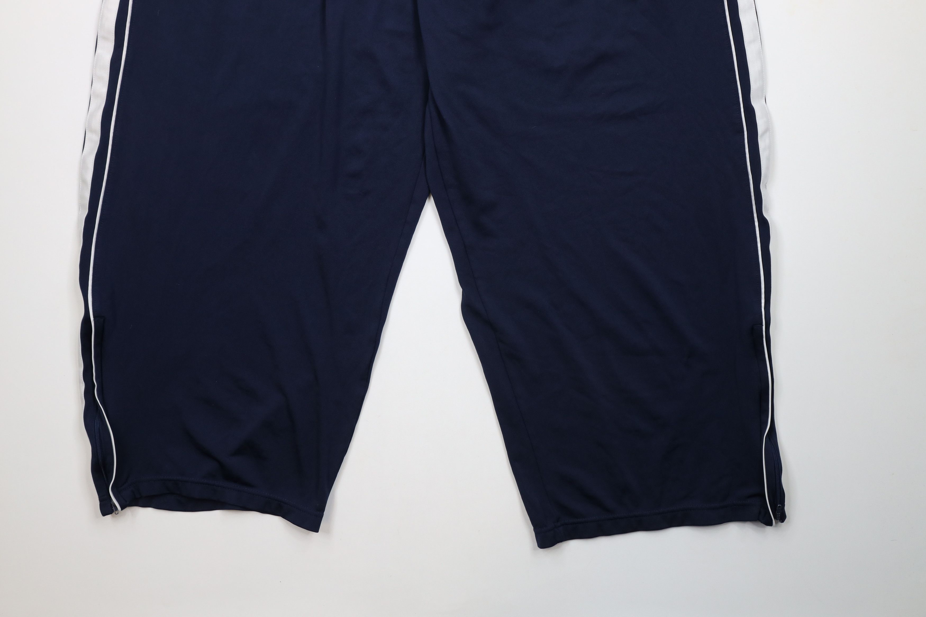 Nike × Vintage Vintage Y2K Nike Wide Leg Scott Mini Swoosh Pants Blue Size US 40 / EU 56 - 4 Thumbnail