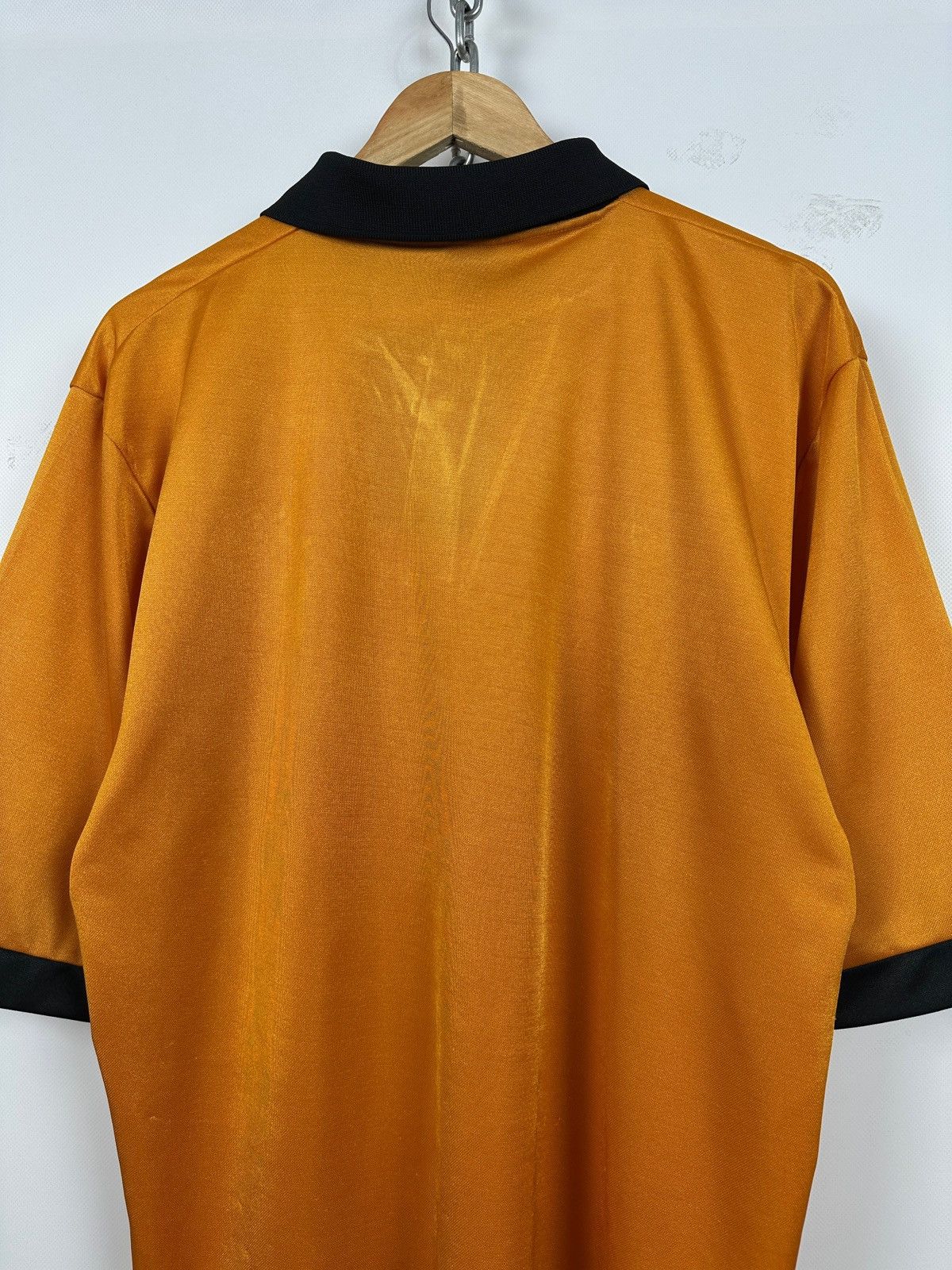 Nutmeg 1994/95 Nutmeg Wolverhampton Wanderers Vintage Soccer Jersey Size US XL / EU 56 / 4 - 17 Thumbnail