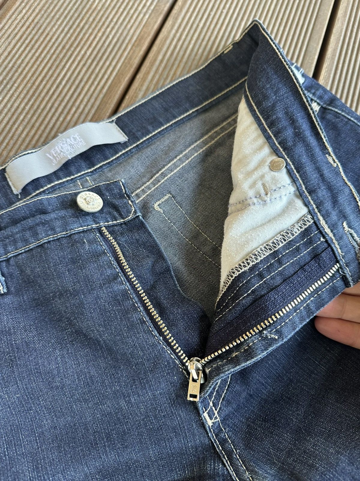 Versace Versace Jeans Couture Bootcut Jeans Size 31" - 6 Thumbnail