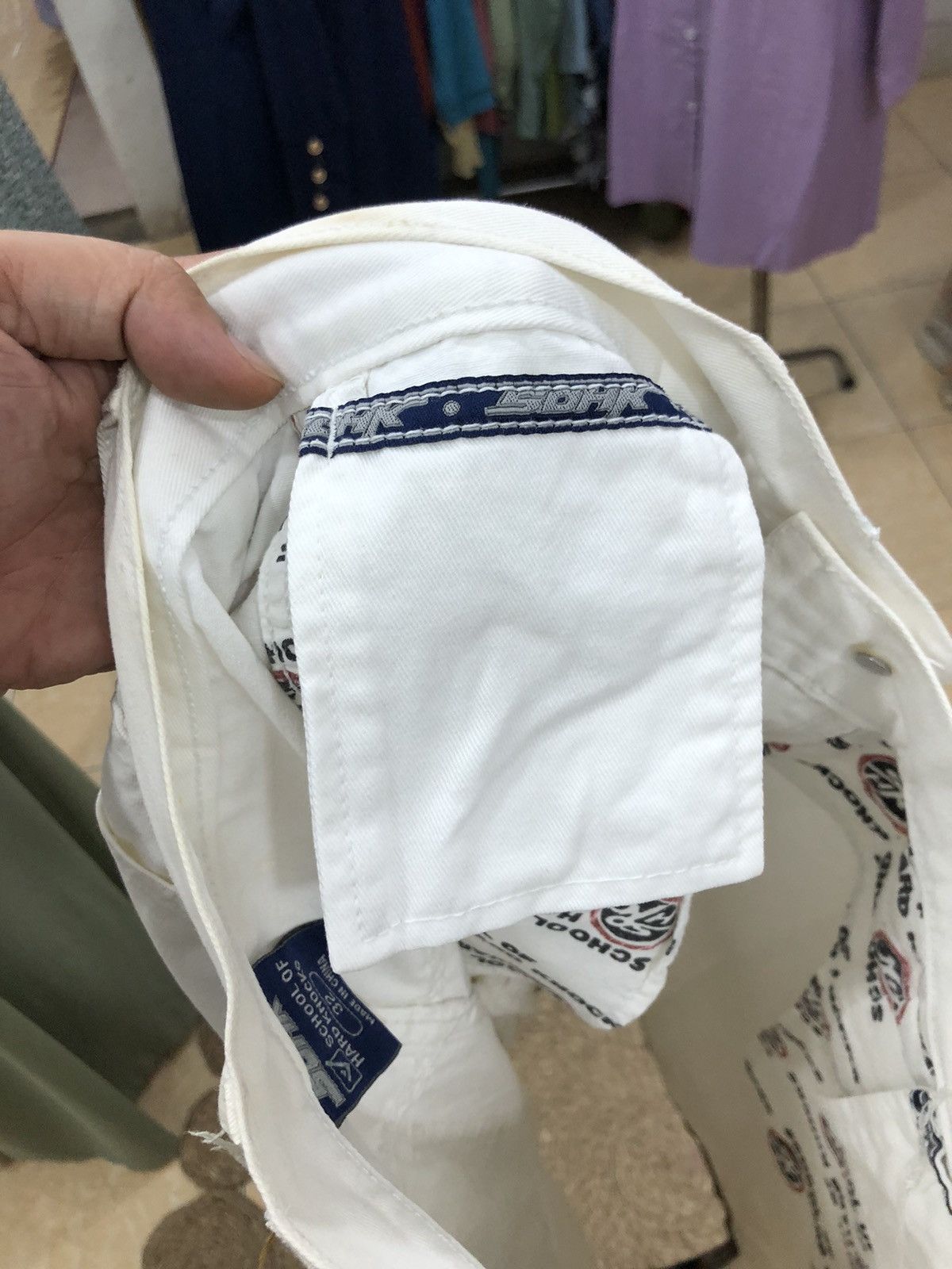 JNCO SOHK Denim Shorts Size US 28 / EU 44 - 12 Thumbnail