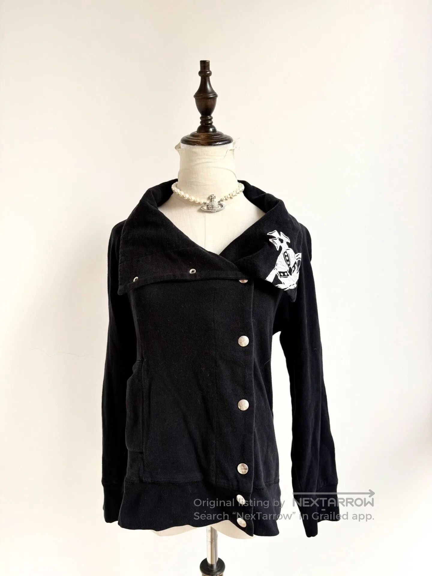 Vivienne Westwood Vivienne Westwood Black Saturn Coat. Size M / US 6-8 / IT 42-44 - 2 Thumbnail