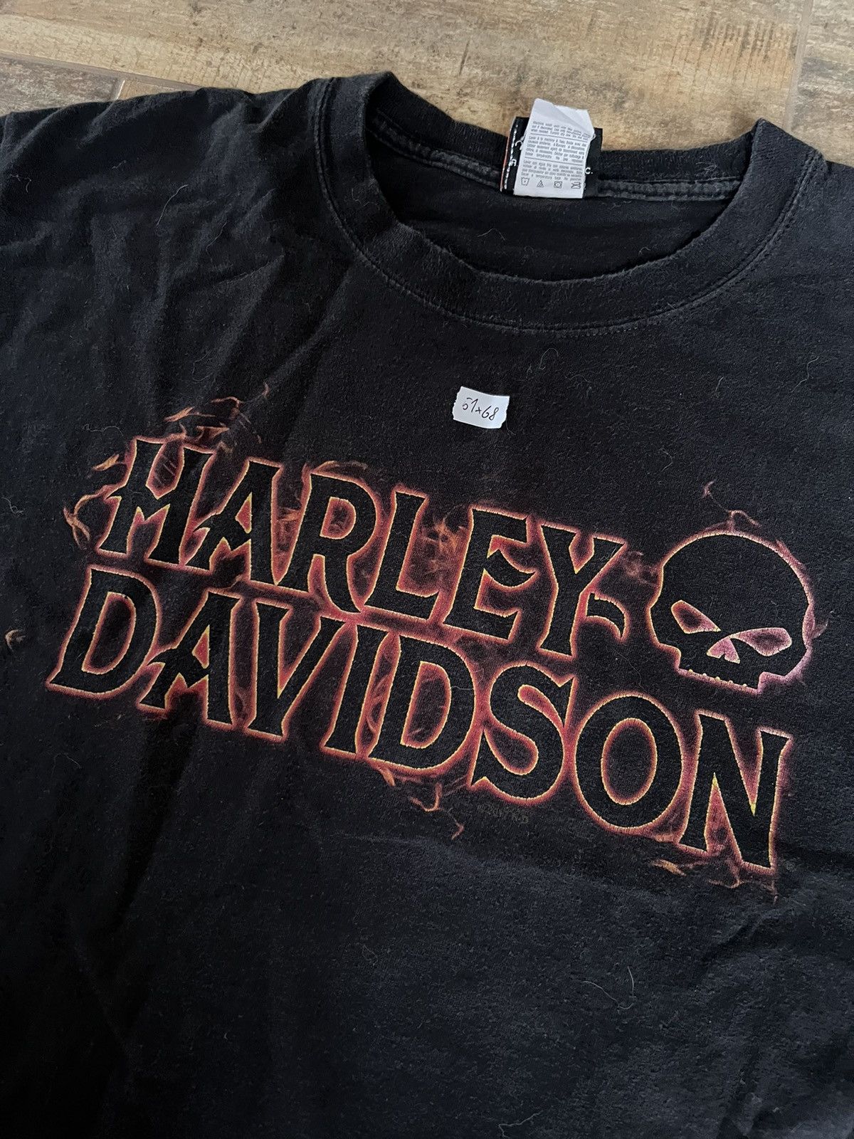Harley Davidson × Vintage Harley davidson, M, T-shirt, moto genuine dealer Size US M / EU 48-50 / 2 - 2 Thumbnail