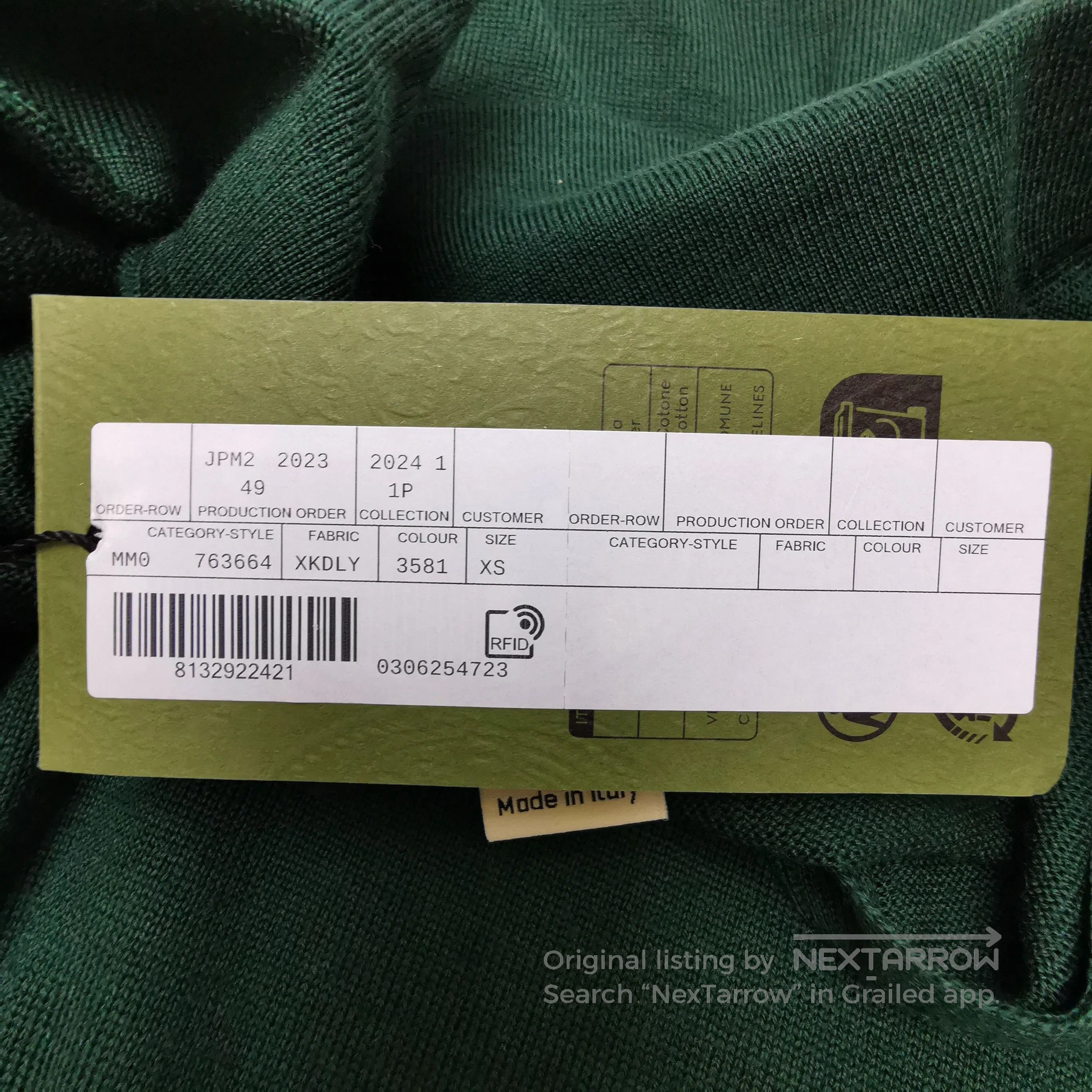 Gucci Green Long. Size US XL / EU 56 / 4 - 8 Thumbnail