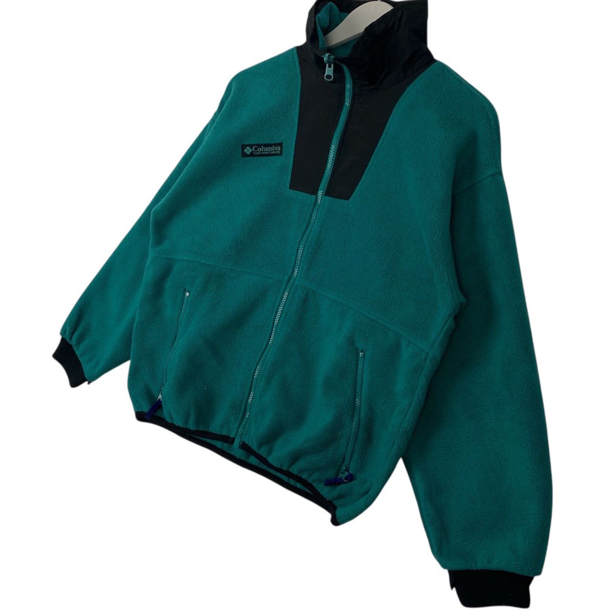 Other Vintage 90s Columbia Sportswear Fleece Full Zip Green Size M Size US M / EU 48-50 / 2 - 2 Thumbnail