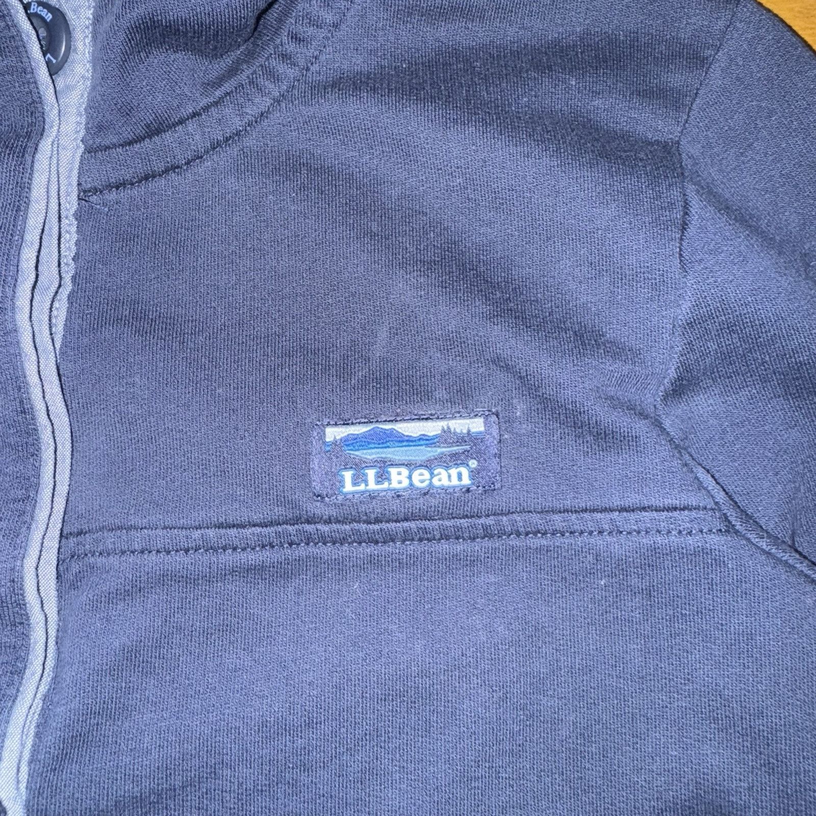 L.L. Bean L.L. Bean Pullover Sweater Mens Large shrunk Navy 1/4 Button Size US M / EU 48-50 / 2 - 3 Thumbnail