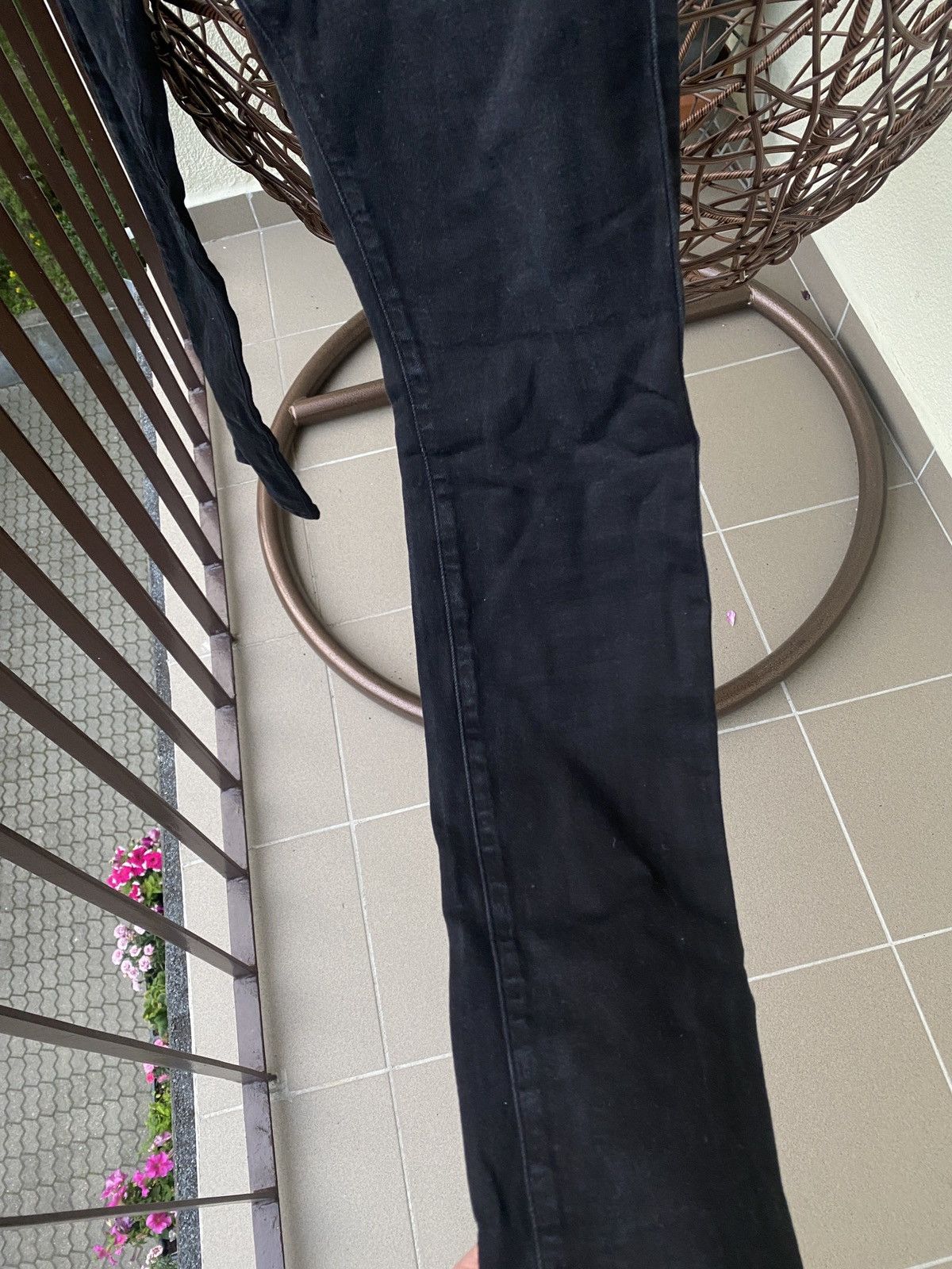 Other Luxury denim slim fit philipp plein logo on pocket drip jean Size US 31 - 8 Thumbnail