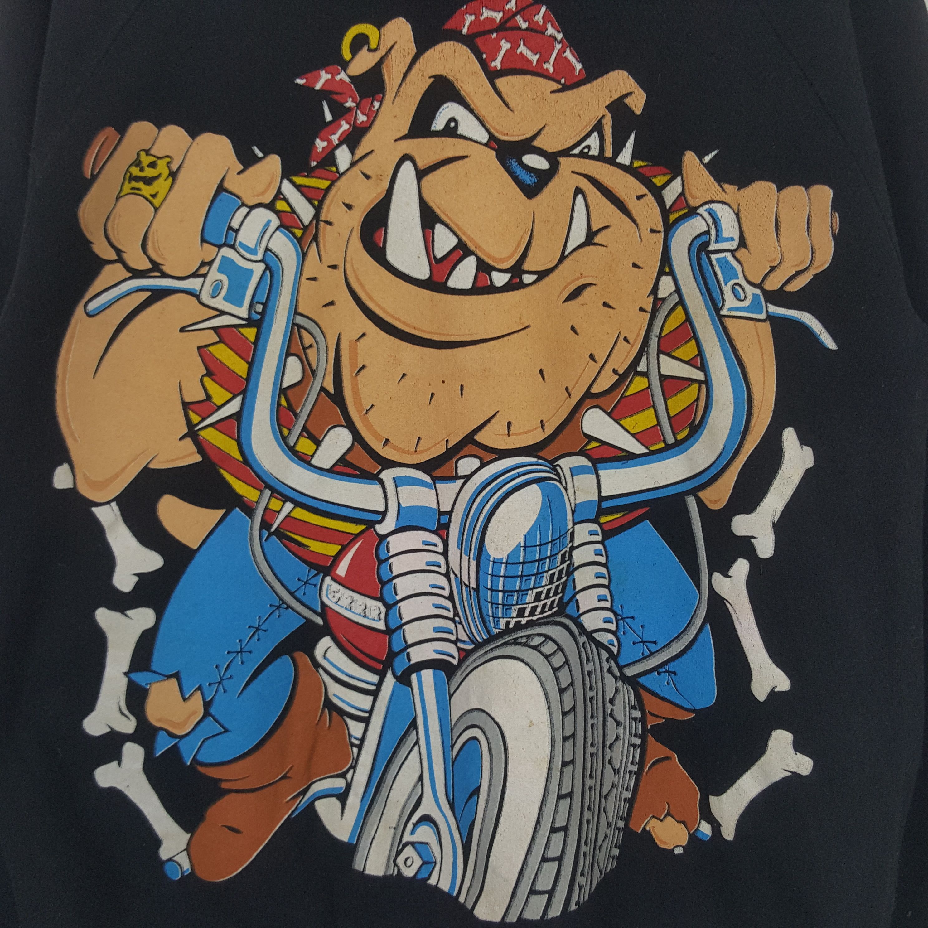 Vintage Vintage Rock Racing Cartoon Sweatshirt Size US M / EU 48-50 / 2 - 2 Thumbnail