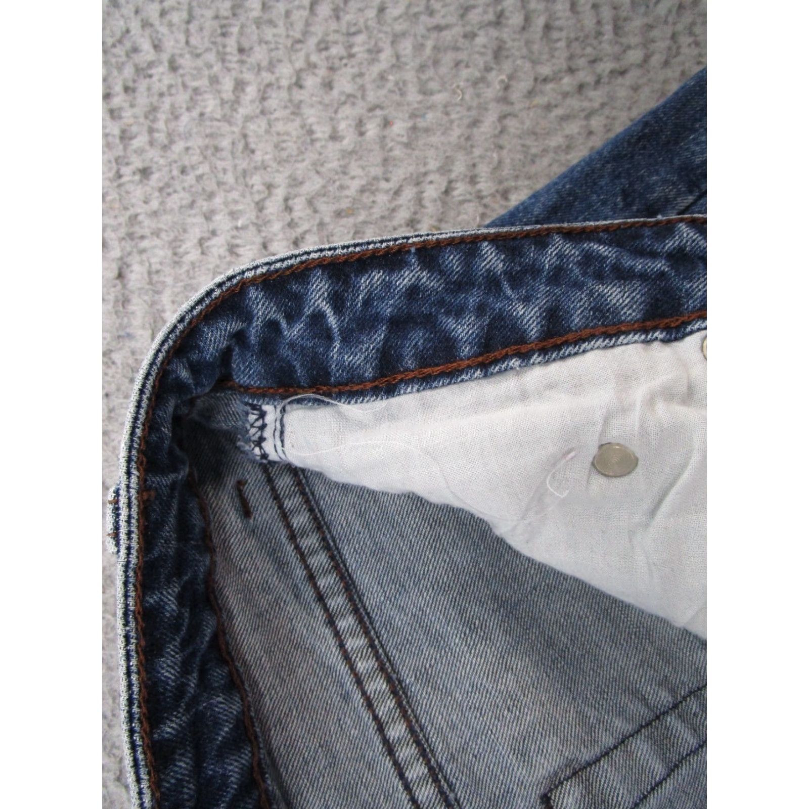 Harley Davidson VTG Harley-Davidson Women's Jeans Bootcut Blue Denim Size 34x29 Motorcycle Size 24" / US 00 / IT 34 - 6 Thumbnail