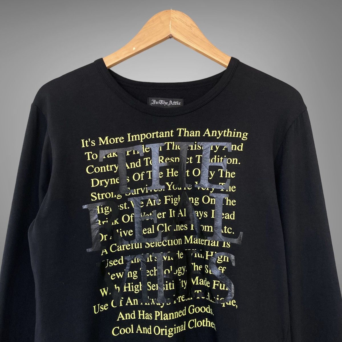 If Six Was Nine 📢LASTDROP📢 In The Attic Poem Longsleeve Size US M / EU 48-50 / 2 - 4 Thumbnail