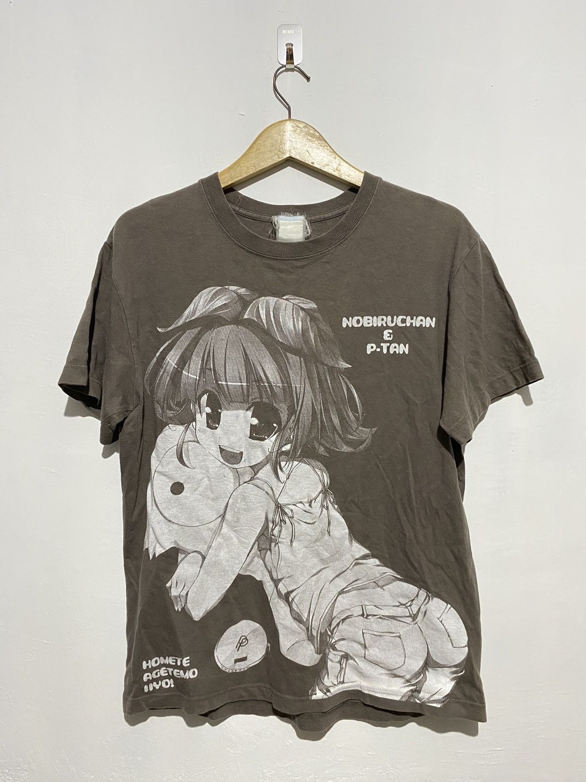 2000s Nobiruchan & p-tan anime tshirts