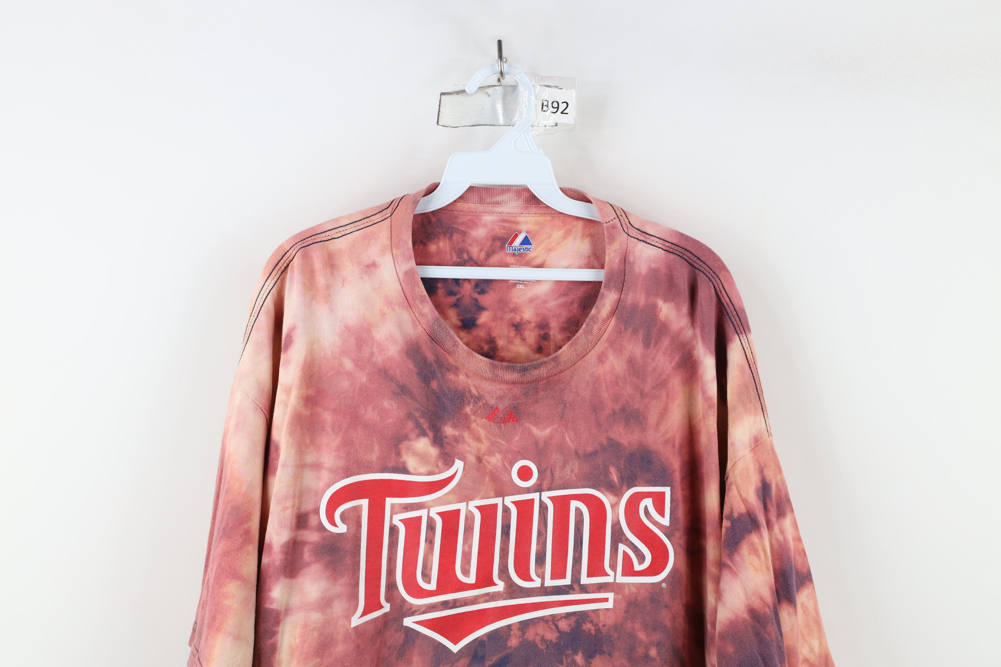 Majestic × Vintage Vintage Majestic Minnesota Twins Baseball Jersey T-Shirt Size US XXL / EU 58 / 5 - 2 Thumbnail
