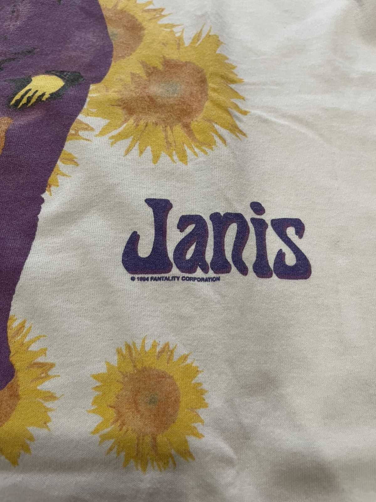 Band Tees vintage 1994 Janis Joplin t-shirt Size US L / EU 52-54 / 3 - 3 Thumbnail