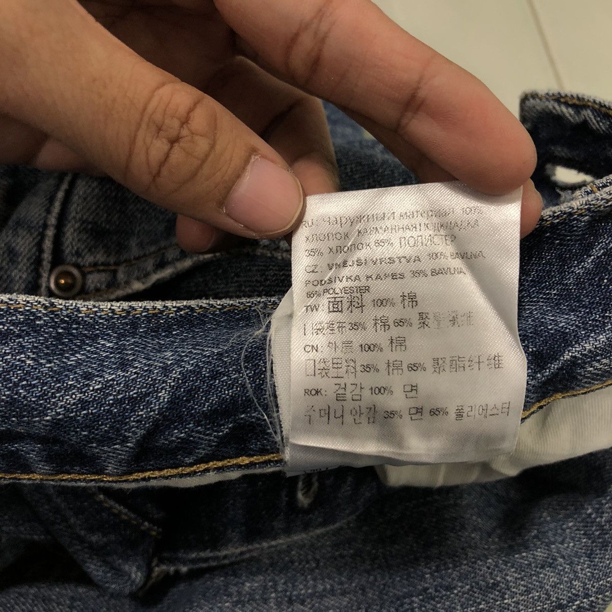 Carhartt 🔥True Vintage Distressed Denim Jeans Workers Carhartt WIP Size US 35 - 18 Thumbnail