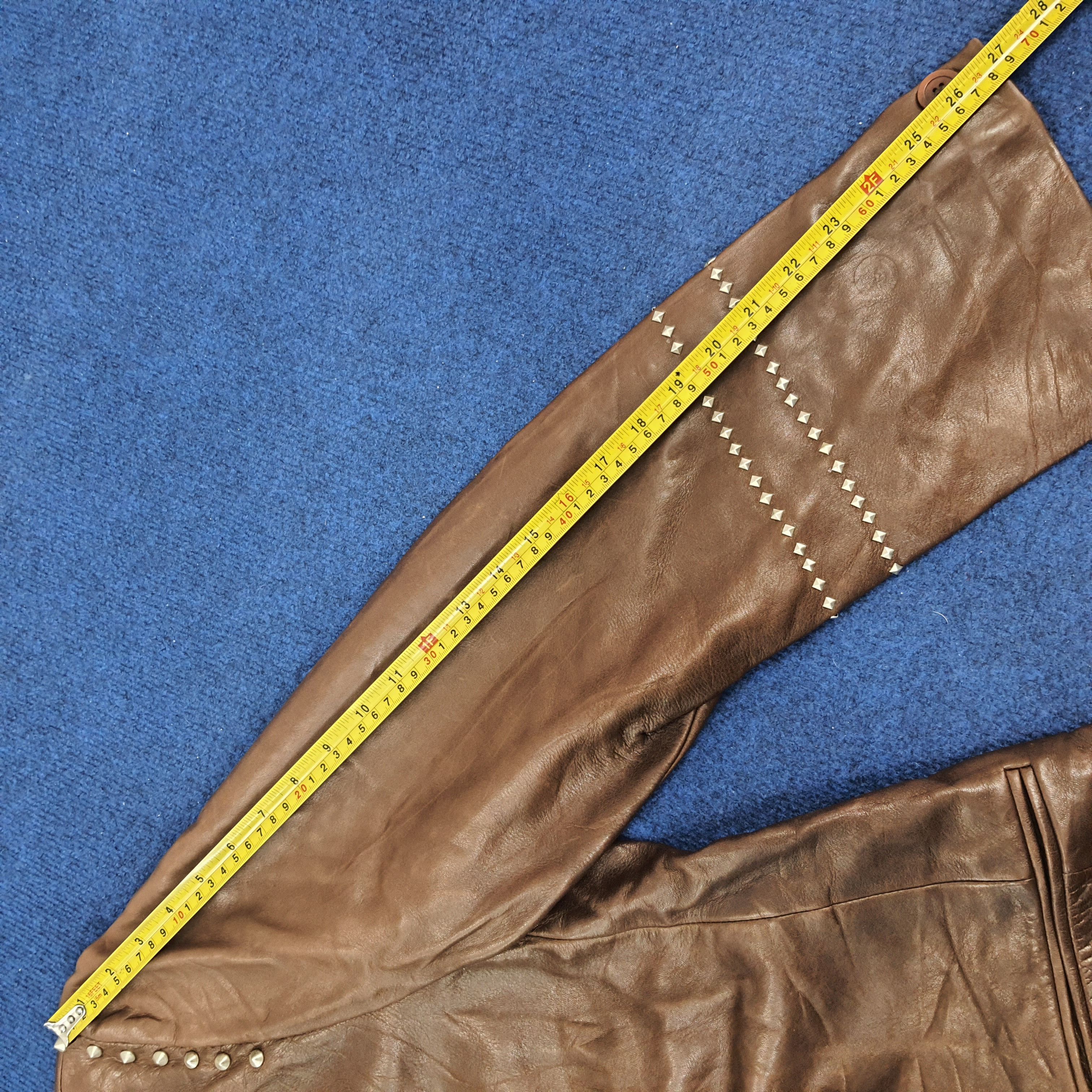 Versace × Vintage Vintage Gianni Versace Luxury Leather Jacket Size US M / EU 48-50 / 2 - 10 Thumbnail