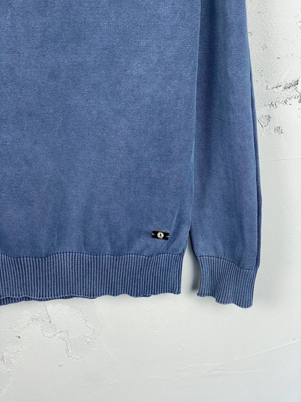 Dirk Bikkembergs × Vintage Vintage Bikkembergs Garmetn Dyed Big Logo Sweater Size US M / EU 48-50 / 2 - 4 Thumbnail