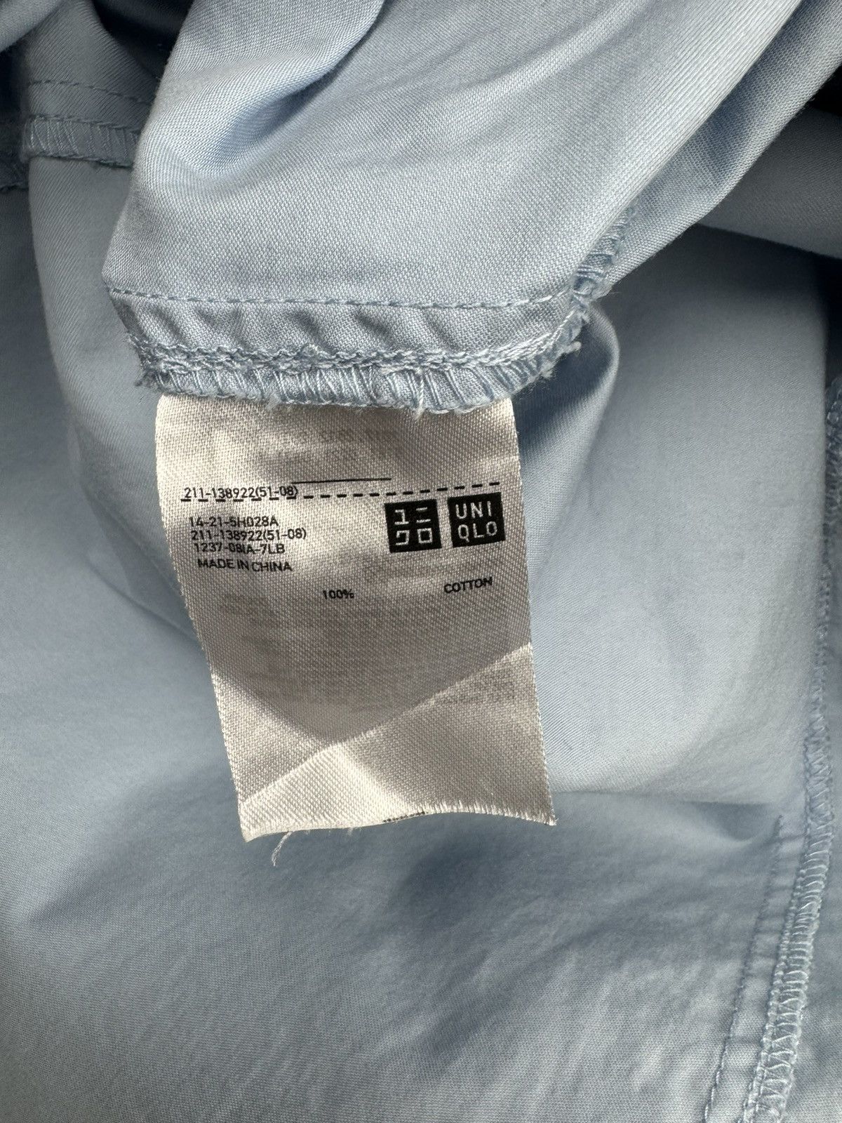 Uniqlo Uniqlo blue cotton women XL blazer Size XL / US 12-14 / IT 48-50 - 9 Thumbnail