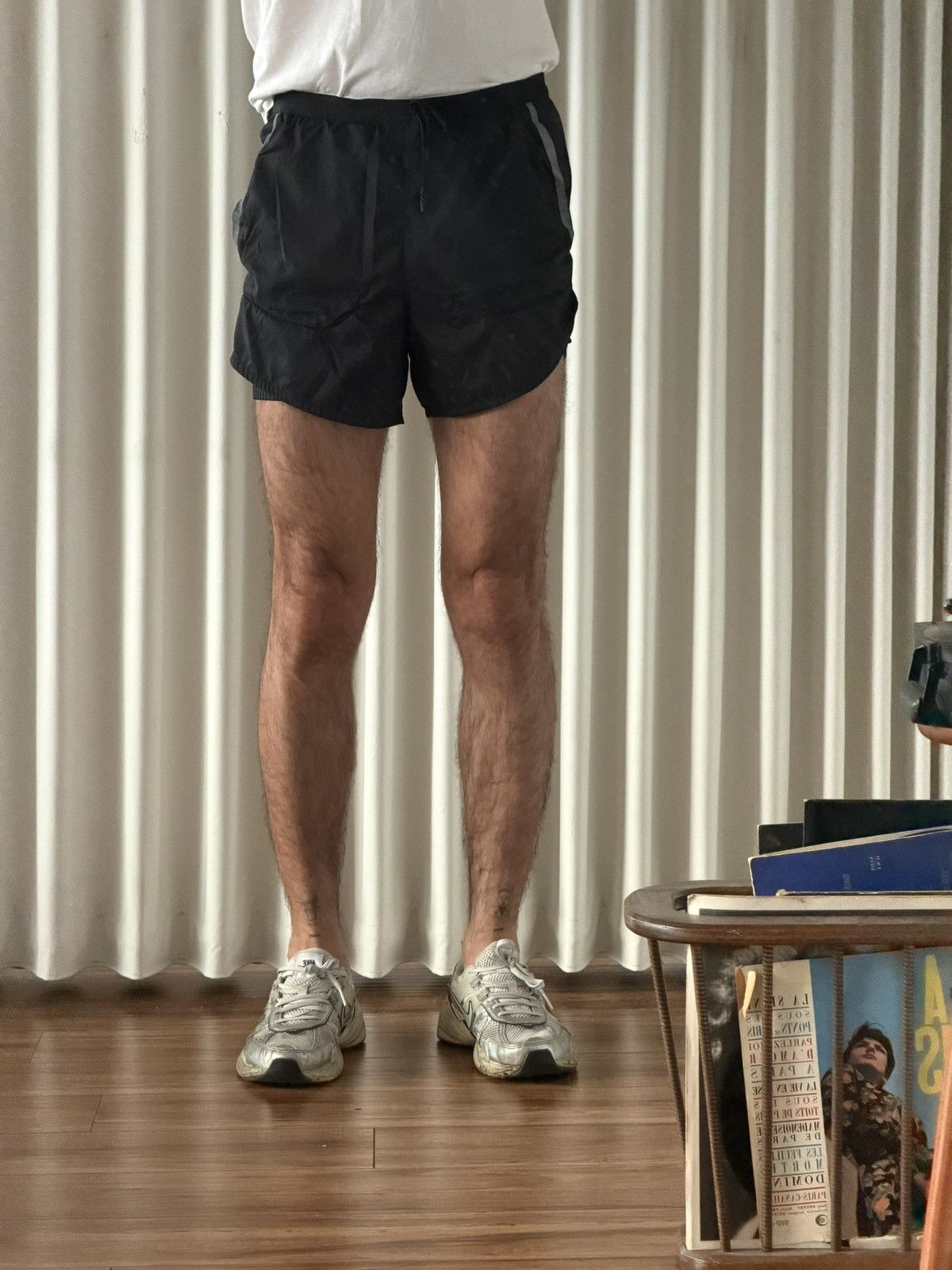 Nike RARE Nike Running Shorts Black Technical Panel Size US 30 / EU 46 - 1 Thumbnail