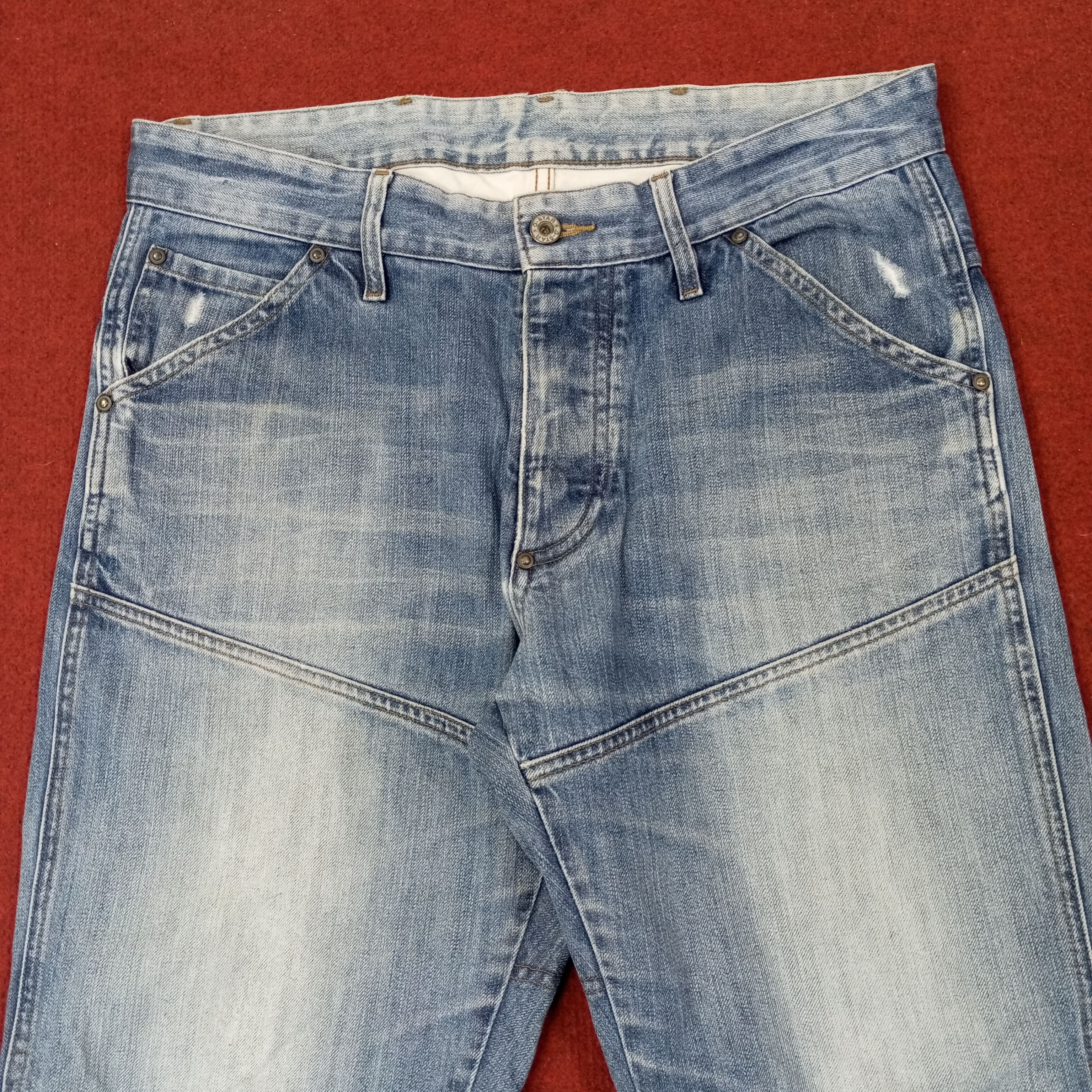 G-Star G-Star Raw Denim Streetwear Style Jeans c244n21 Size US 34 / EU 50 - 2 Thumbnail