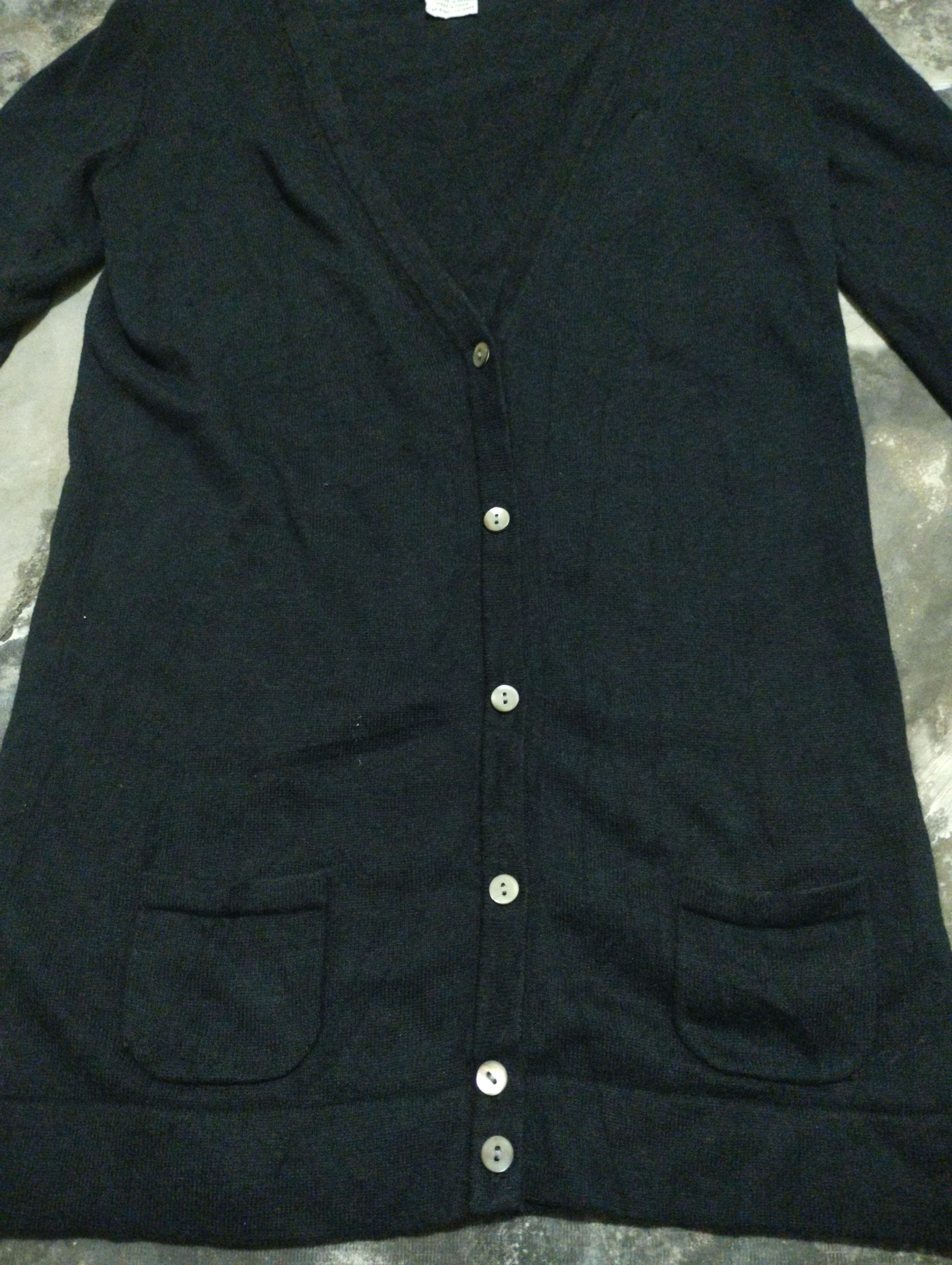 Lacoste Lacoste Cardigan V neck All Black Size S / US 4 / IT 40 - 3 Thumbnail