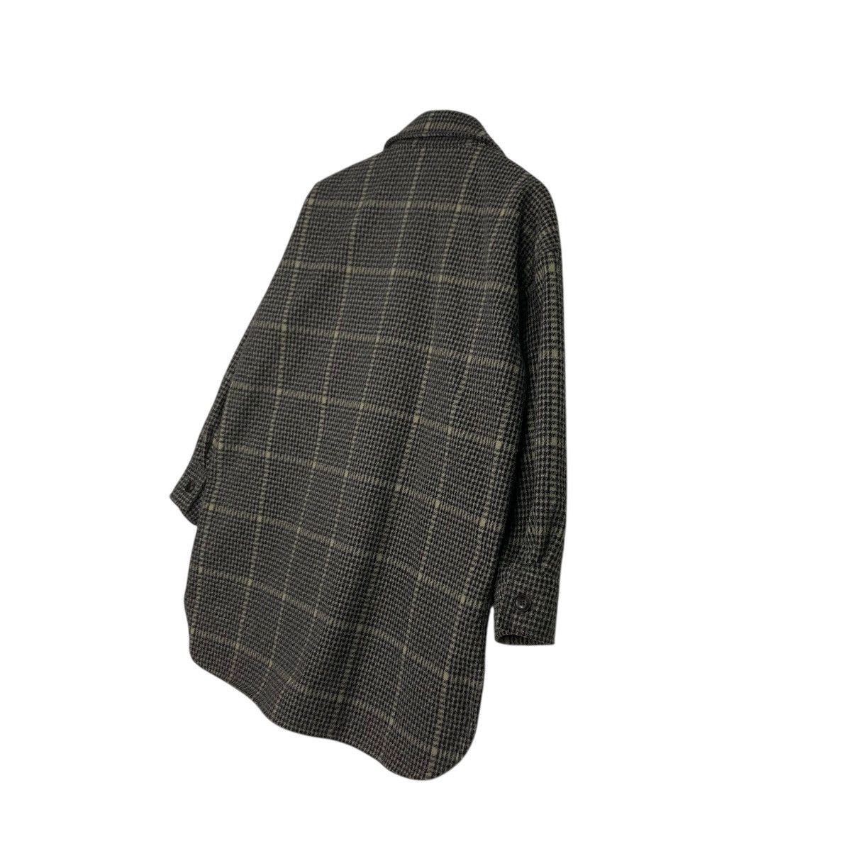 Japanese Brand 🔥VINTAGE WOOL FLANNEL JACKET GLOBAL WORK TARTAN ISSEY MIYAKE Size US M / EU 48-50 / 2 - 12 Thumbnail