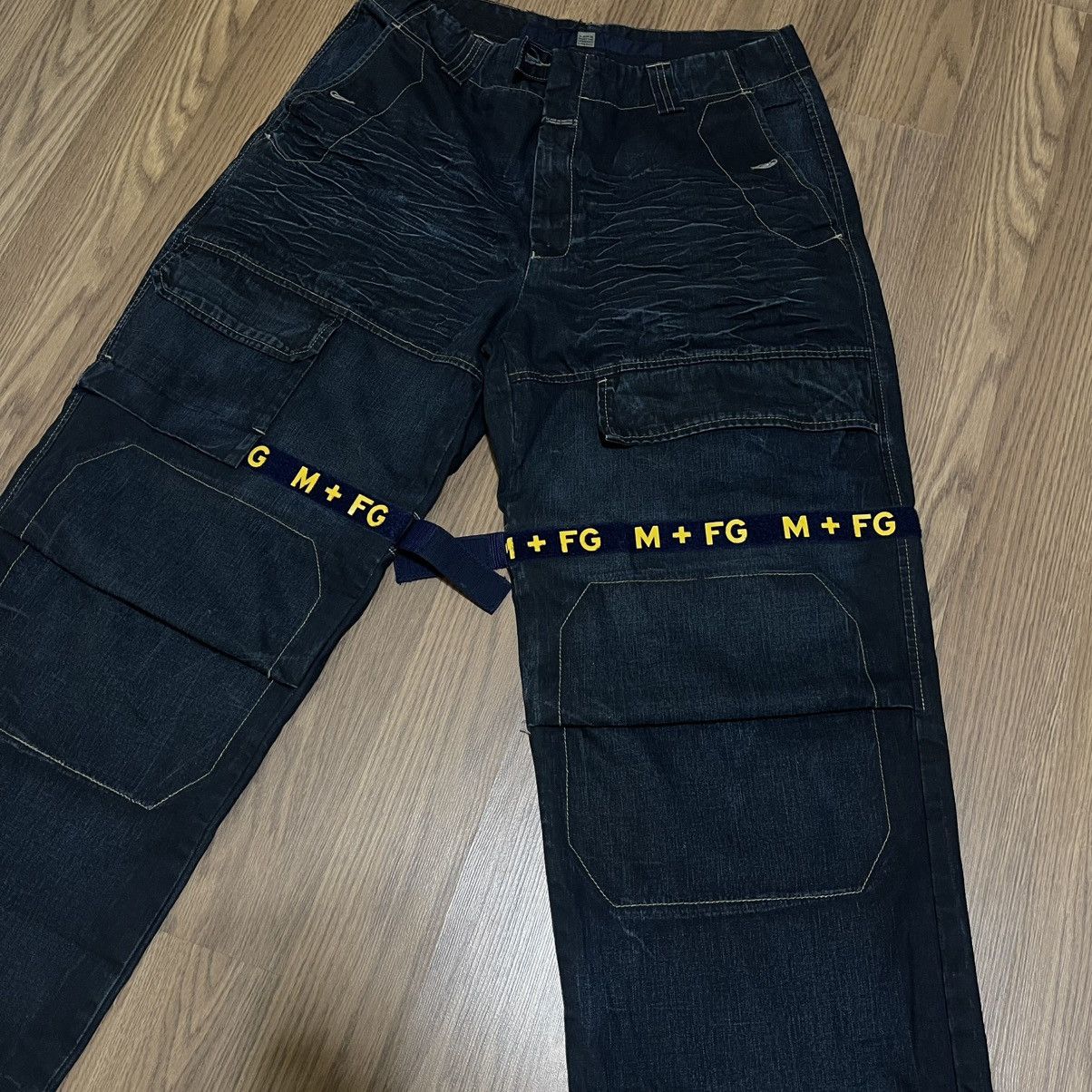 Rare Marithe Francois Girbaud Shuttle spell out Jeans