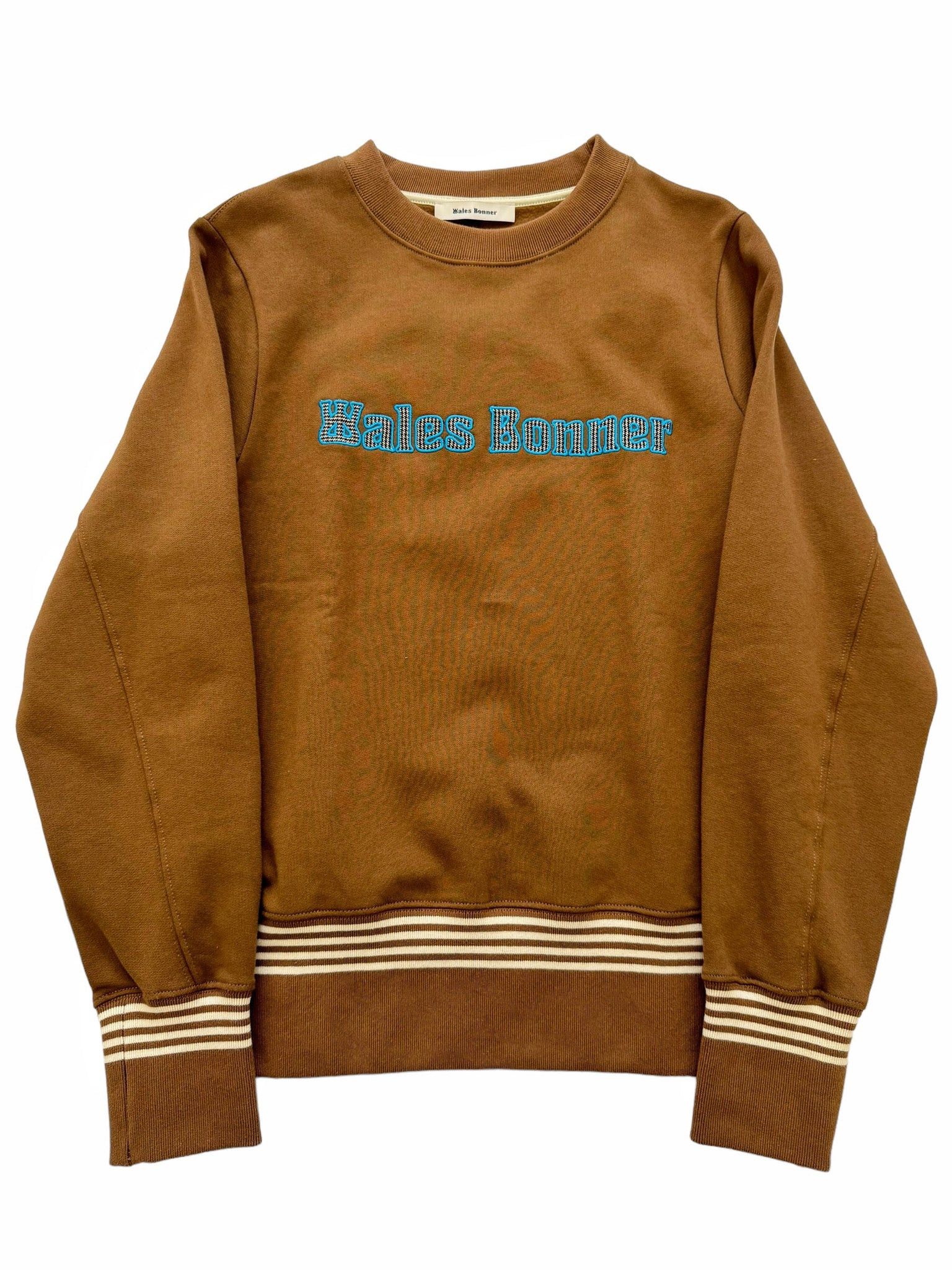 Wales Bonner Wales Bonner Brown Sweatshirt Size US M / EU 48-50 / 2 - 1 Thumbnail