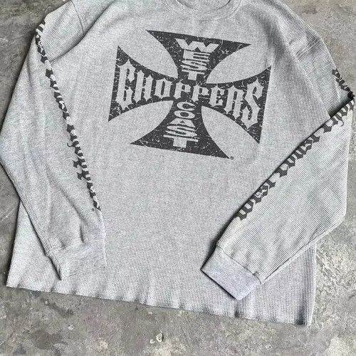Japanese Brand × Vintage West Coast Choppers Logo Graphics Printed Long Sleeve Shirt Size US L / EU 52-54 / 3 - 4 Thumbnail