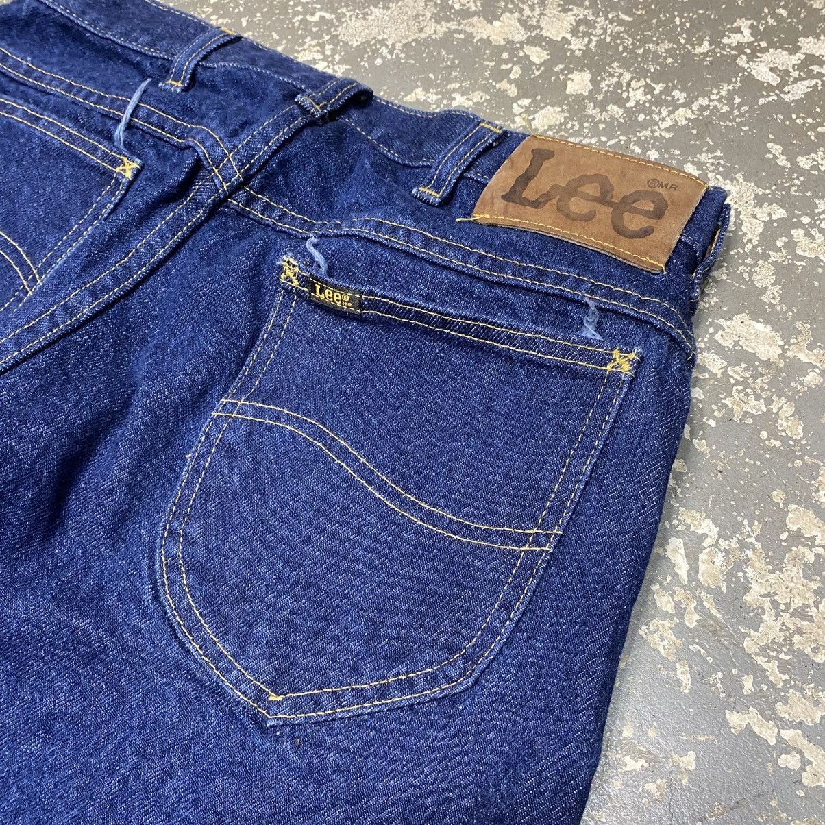 Lee × Vintage Vintage Lee Riders Dark Wash Denim Jeans USA 90s Size US 29 - 8 Thumbnail