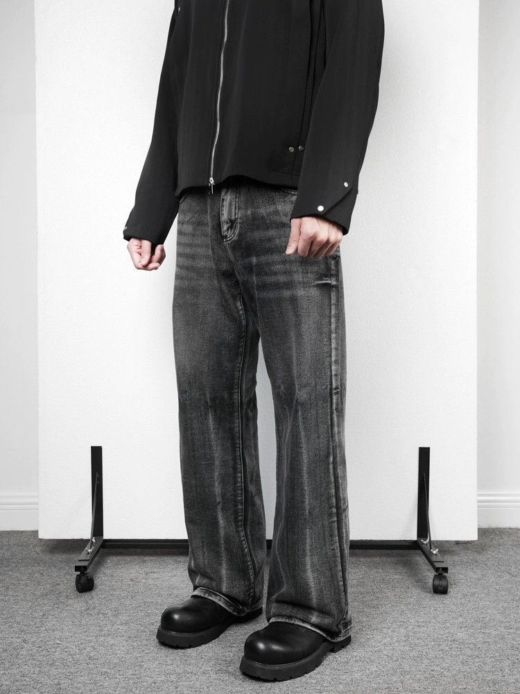 washed faded yuppie y2k grunge jeans
