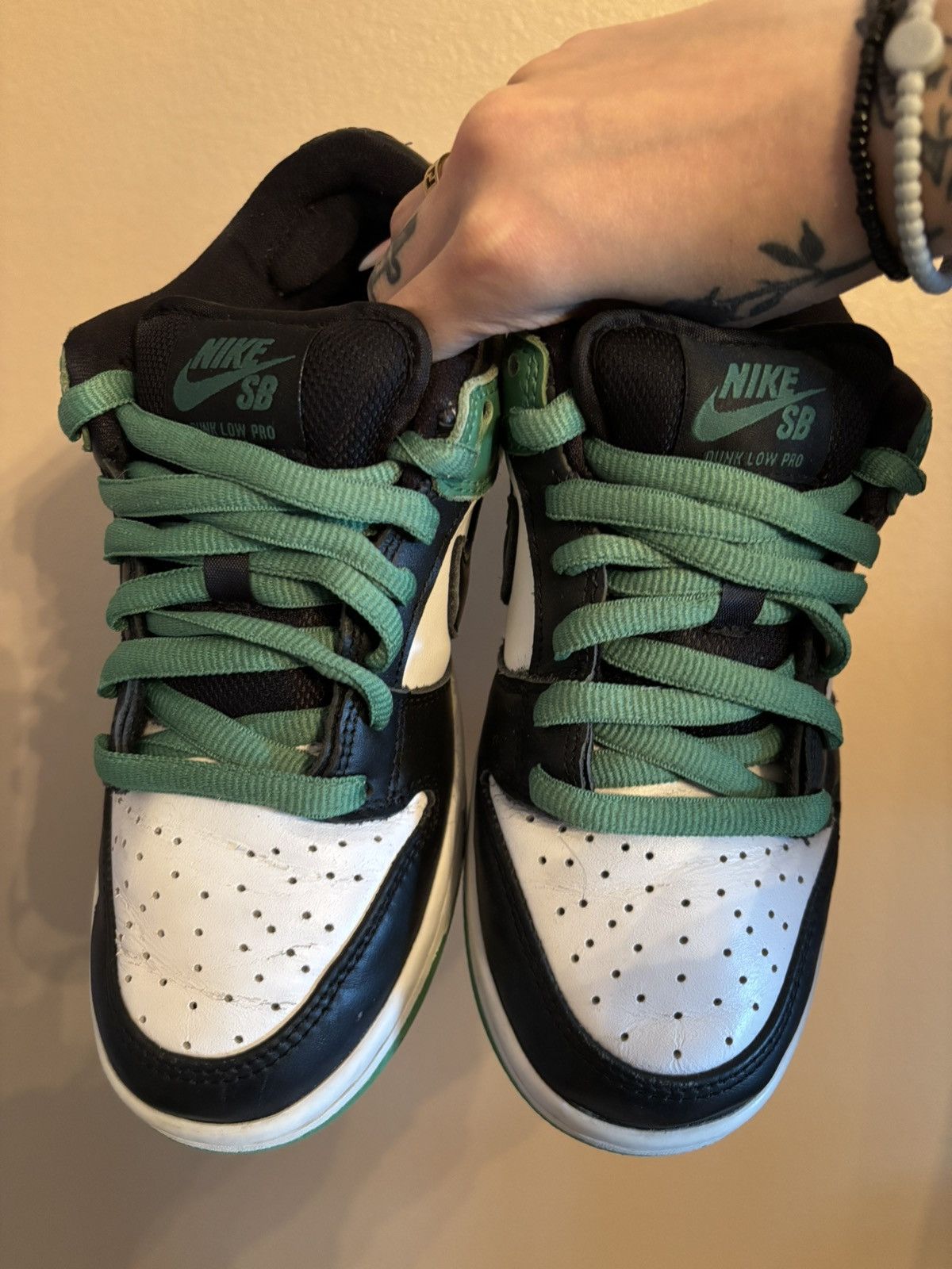 Nike Nike Dunk Low Pro SB 'Classic Green' Size US 6 / EU 39 - 3 Thumbnail