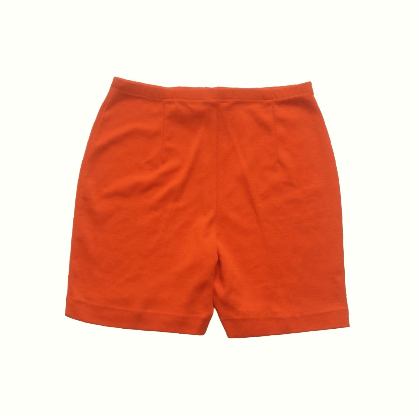 Catalina VINTAGE Catalina 7" Shorts Wide Leg Orange Cotton USA Made SZ 16 Mens/Adults 70s 60s Active Size 38" / US 16 / IT 52 - 3 Thumbnail